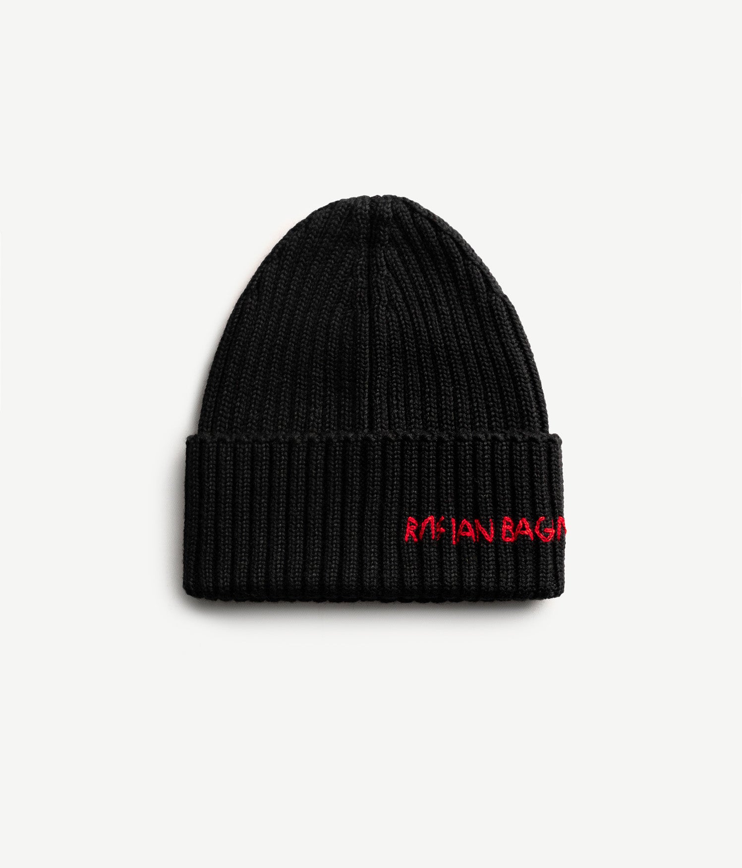 Photo, Beanie Hat, KIDS Monogram-embroidered Wool Beanie