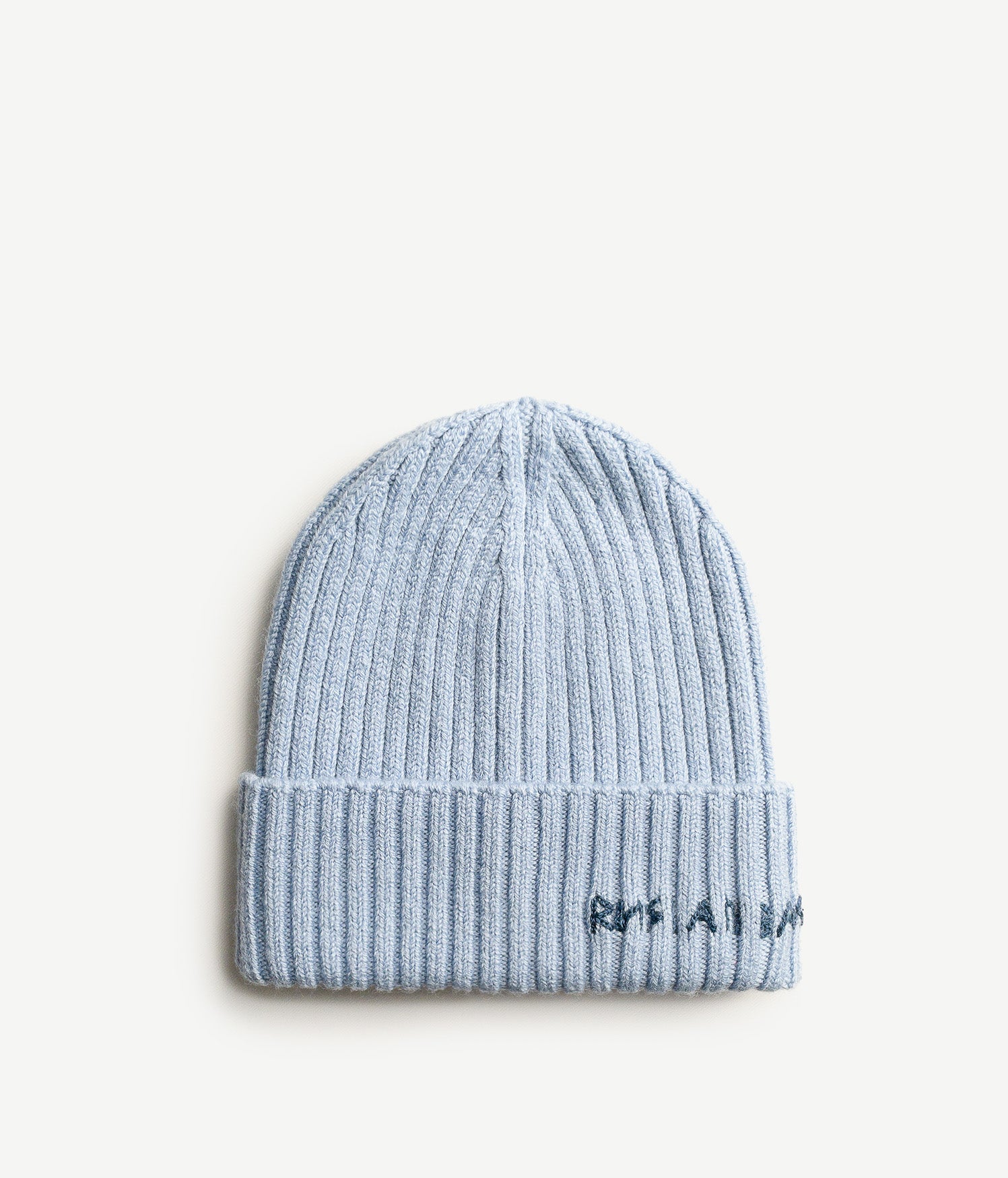 Monogram-embroidered Wool Beanie