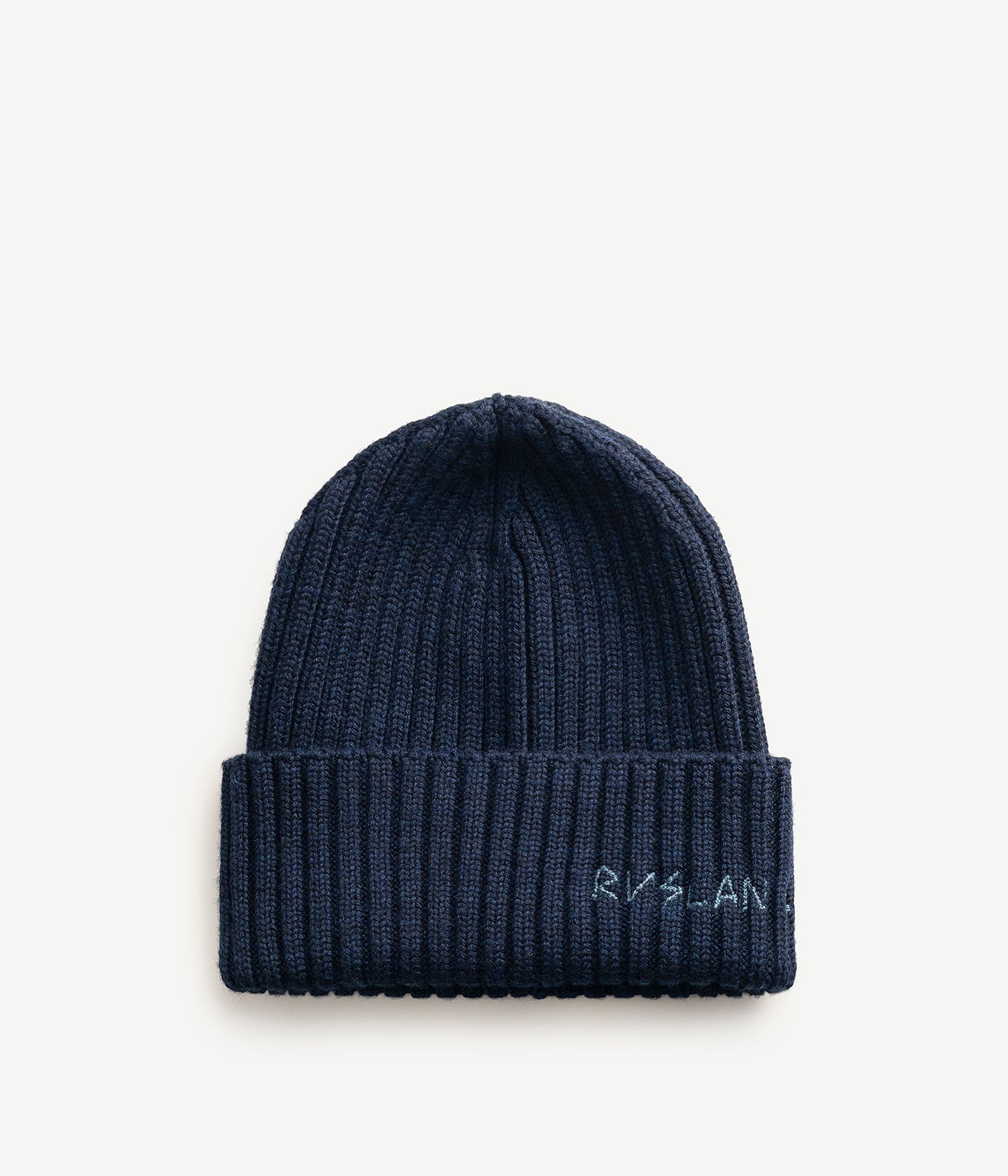 Monogram-embroidered Wool Beanie