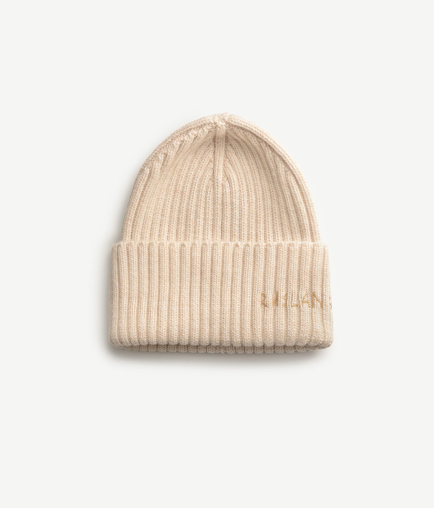 Monogram-embroidered Wool Beanie