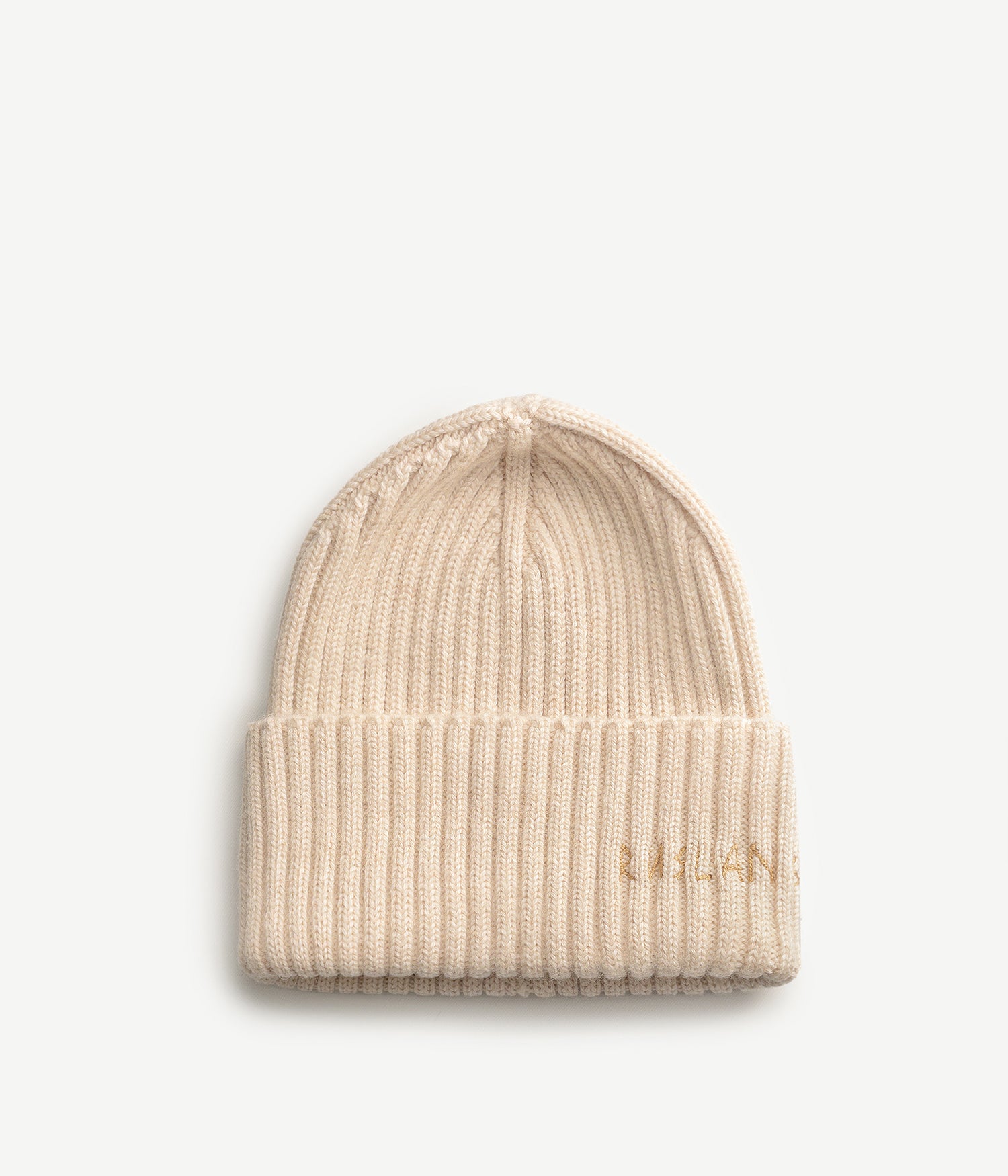 Monogram-embroidered Wool Beanie