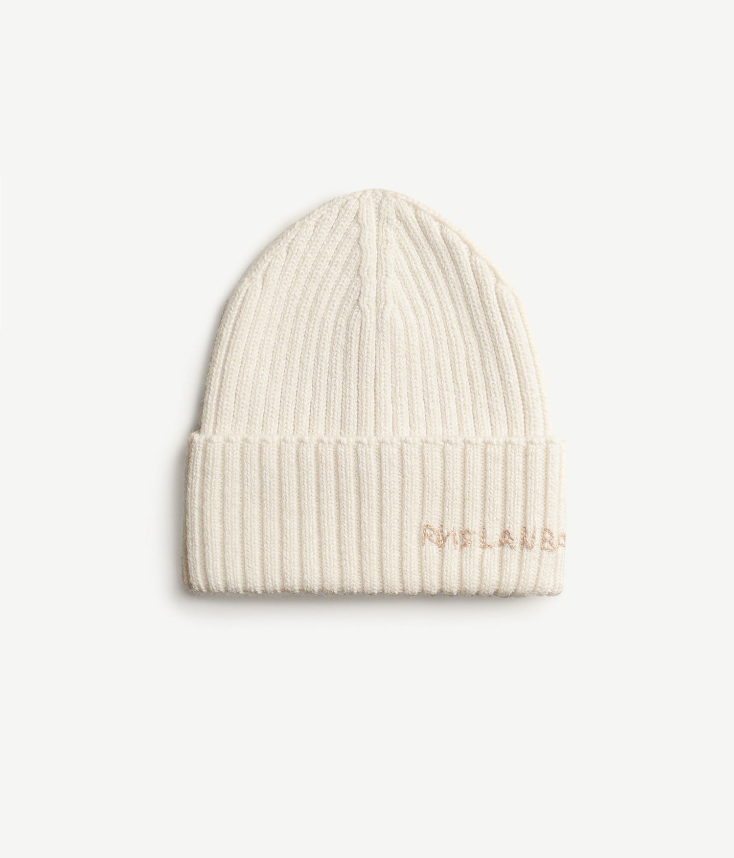 Photo, Beanie Hat, KIDS Monogram-embroidered Wool-Blend Beanie