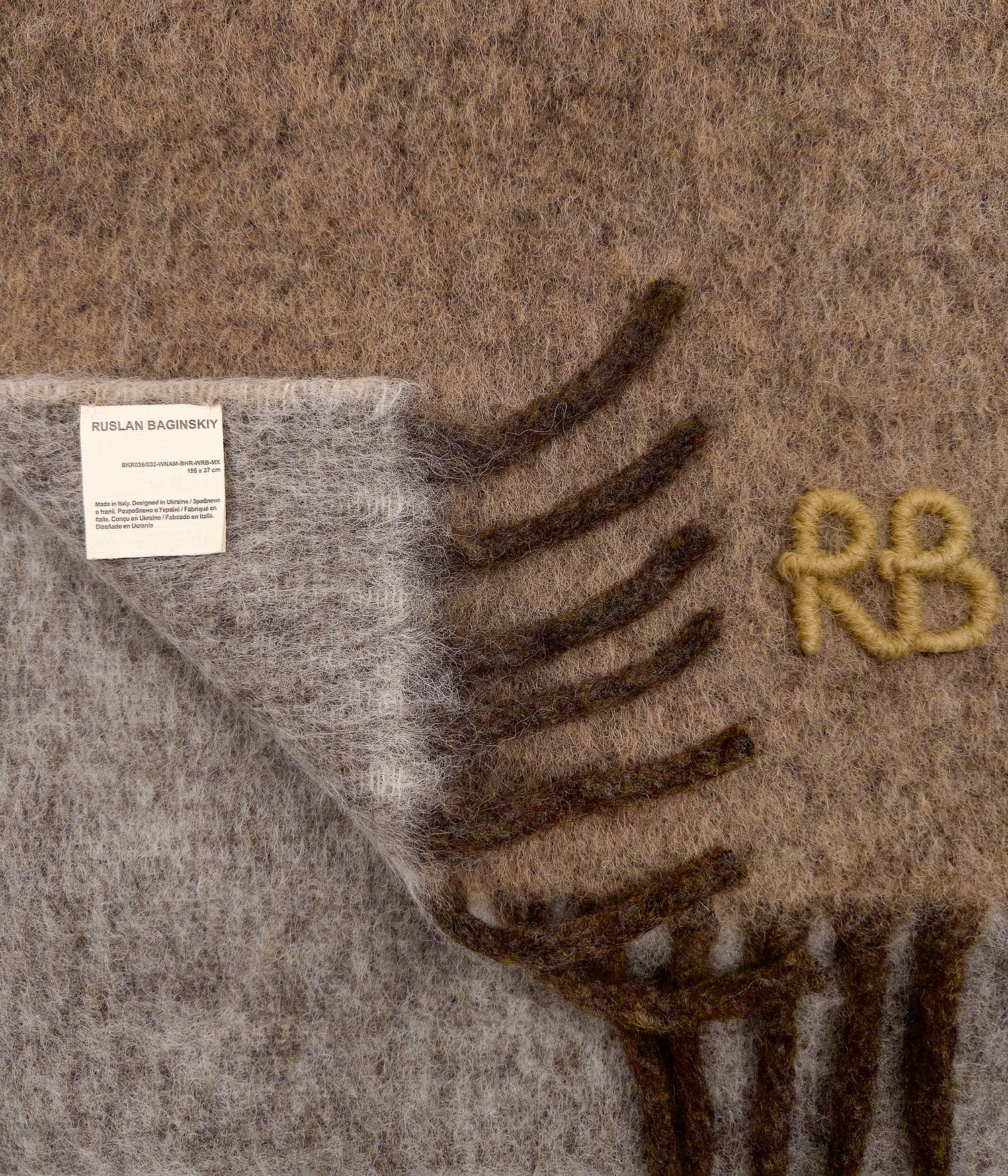 All Knits, Fringed Alpaca-blend Scarf Max