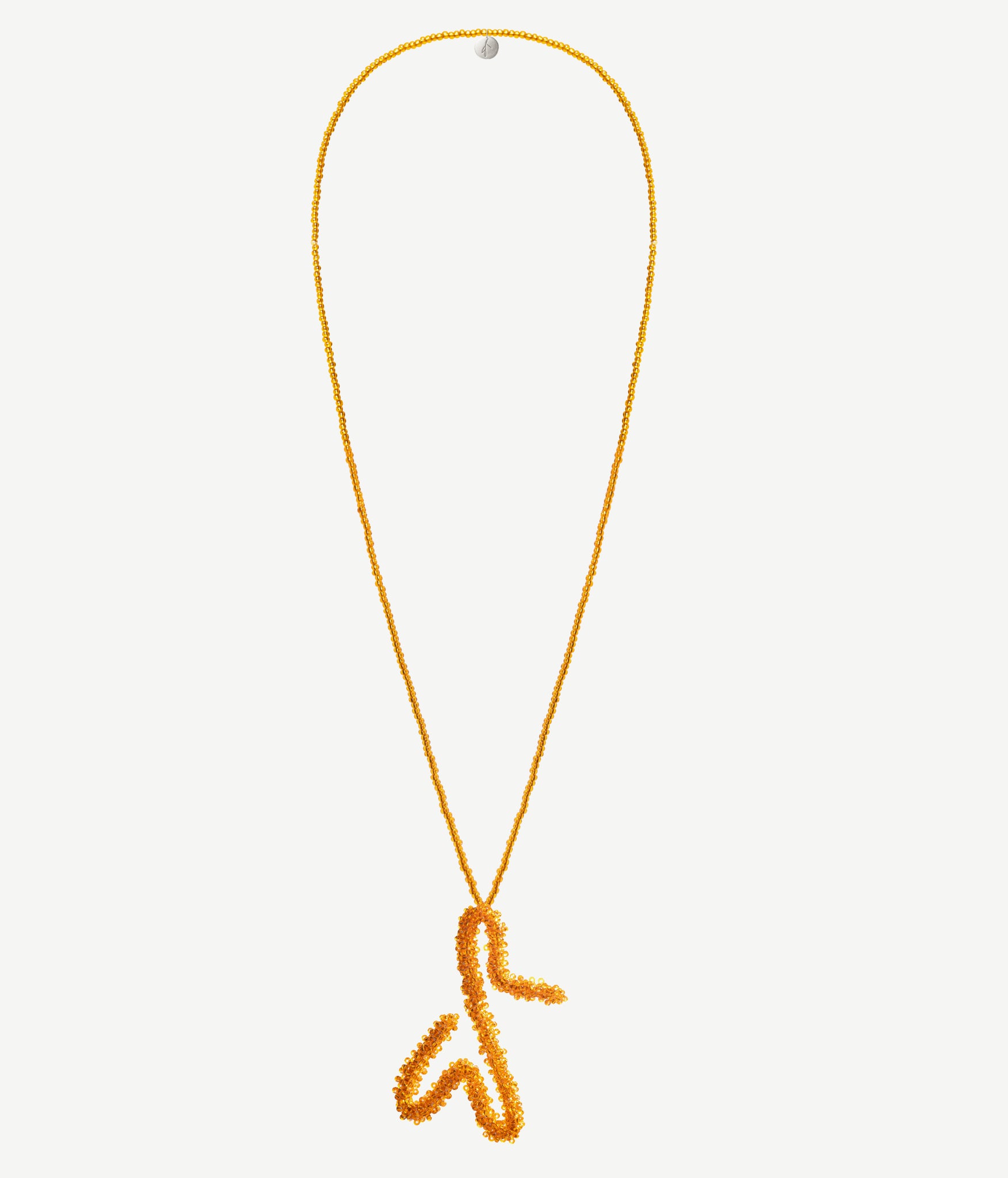 Set of two necklaces — Marigold and Monogram Logo