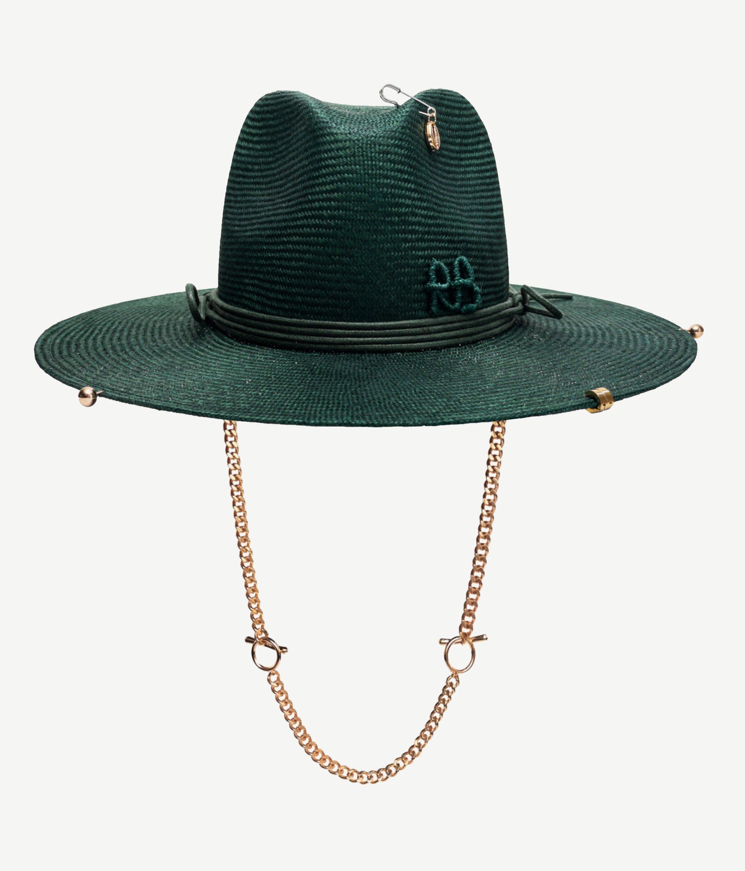Photo, Fedora Hat, Chain Strap Fedora Hat