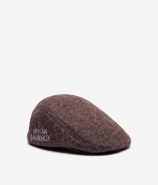 Wool-blend Ivy Cap • Ruslan Baginskiy Hats & Accessories