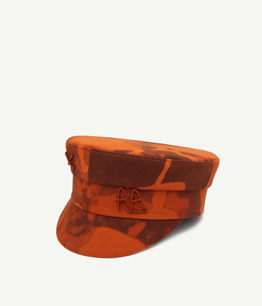 Acid Tie Dye Baker Boy Cap • Ruslan Baginskiy Hats