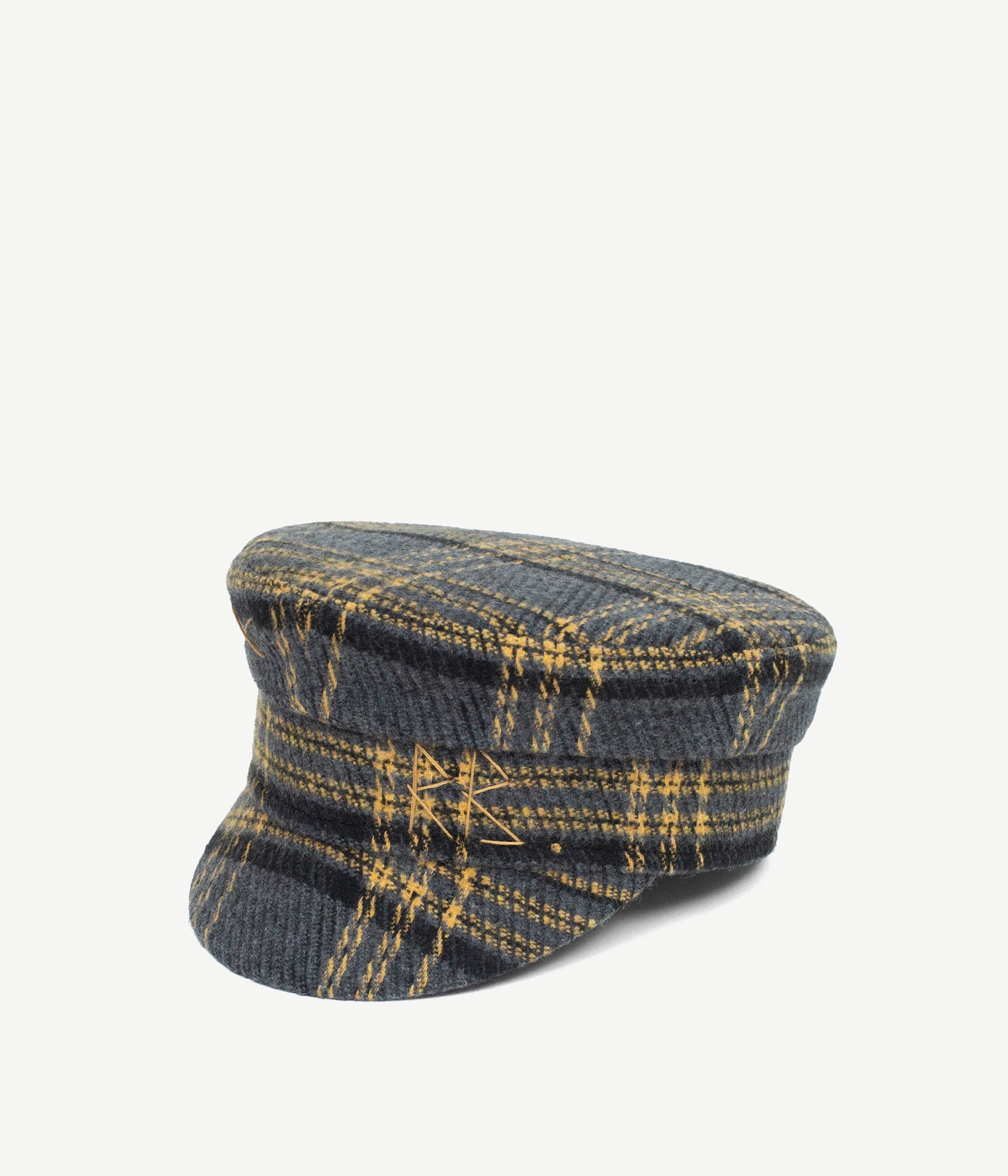 Fall 2026, Checked Baker Boy Cap