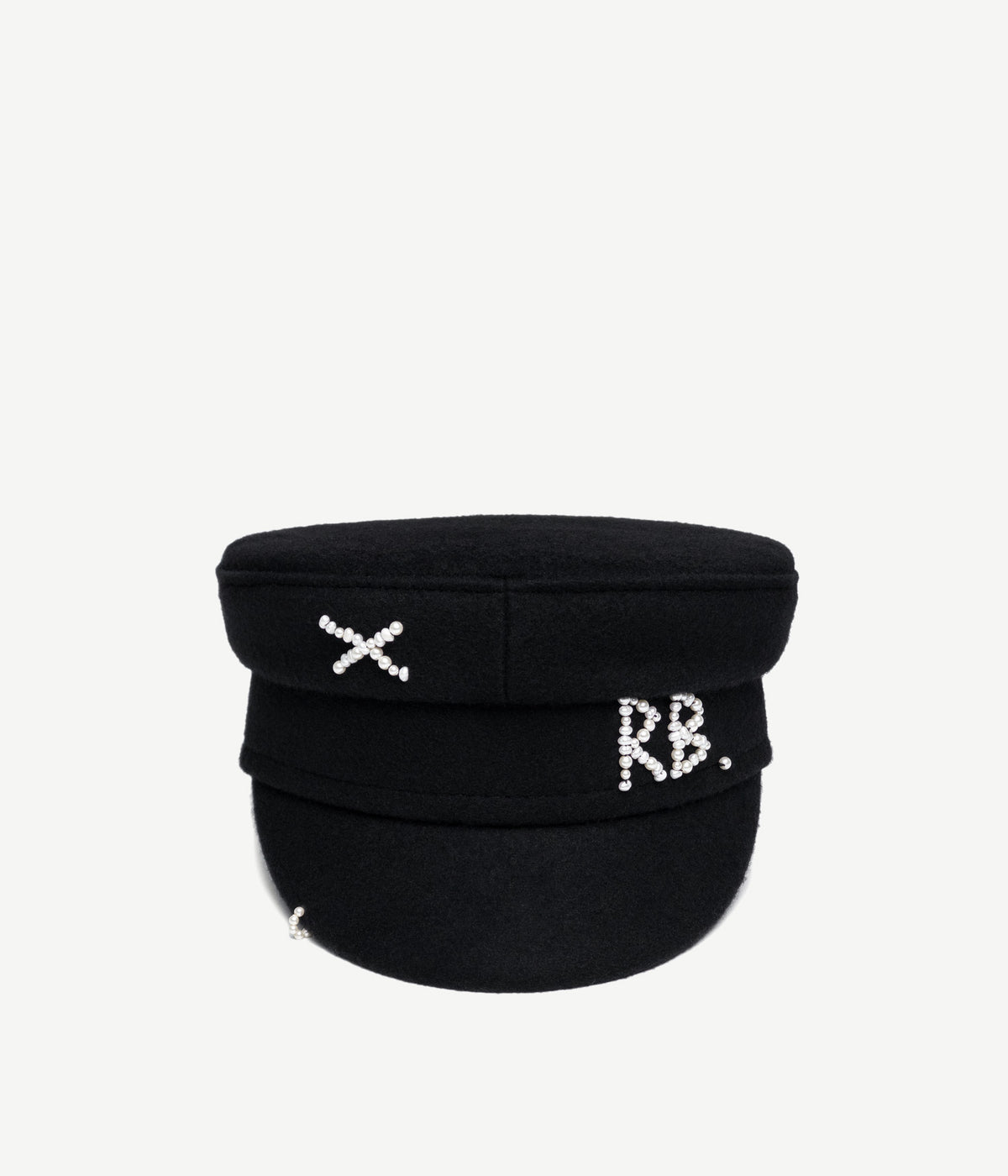 Produkty, Pearls-embellished Baker Boy Cap
