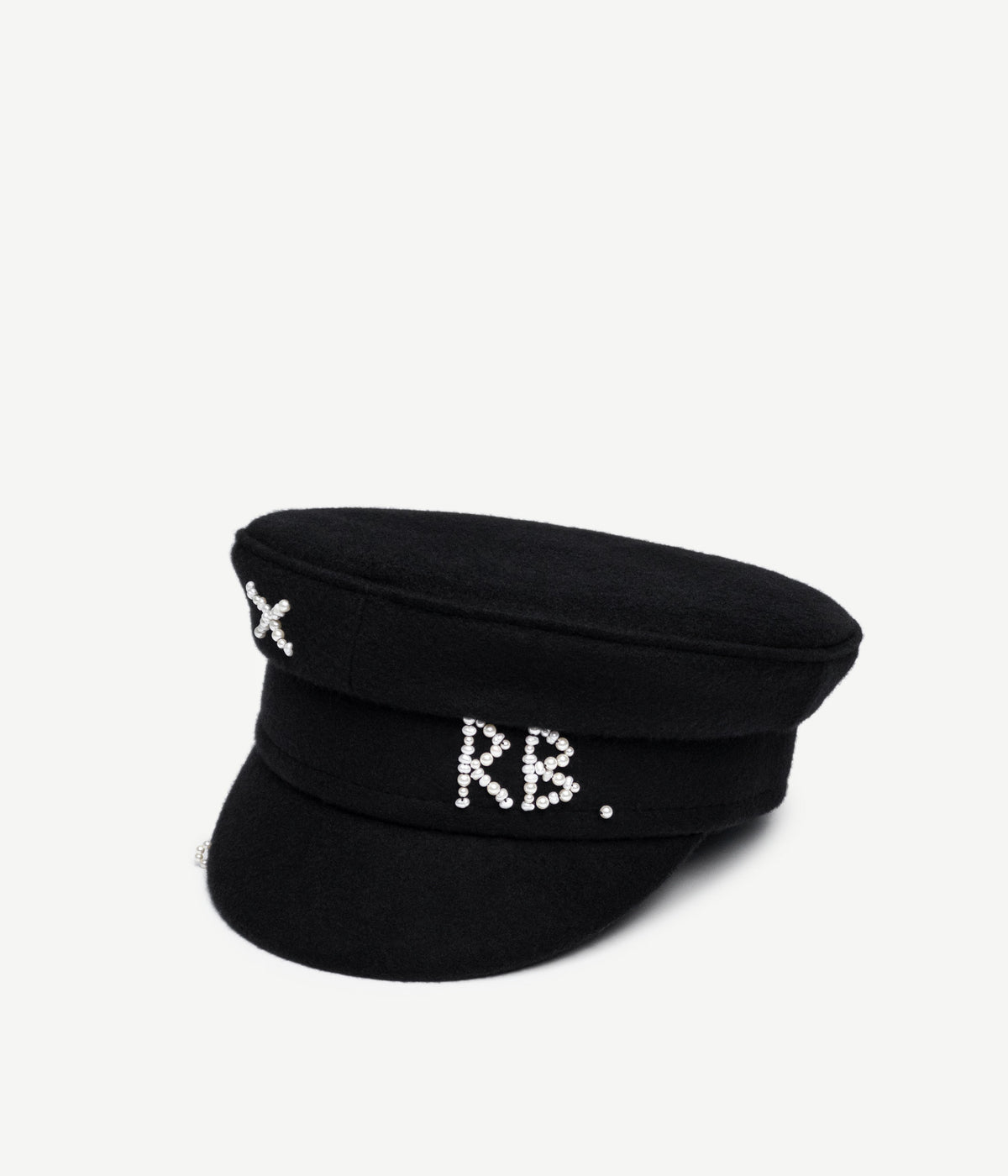 Produkty, Pearls-embellished Baker Boy Cap
