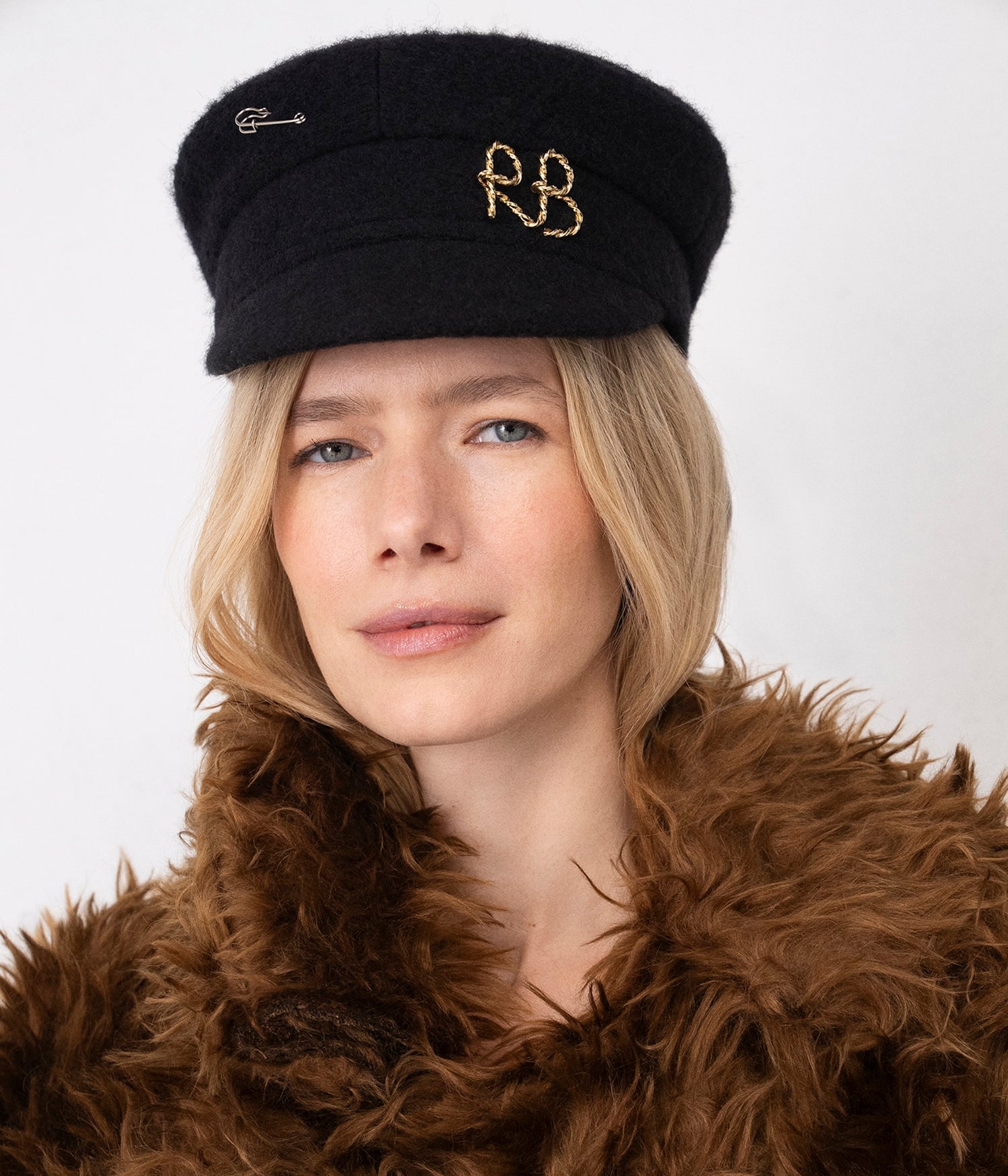 Photo, Baker Boy Cap, Logo-embellished Baker Boy Cap