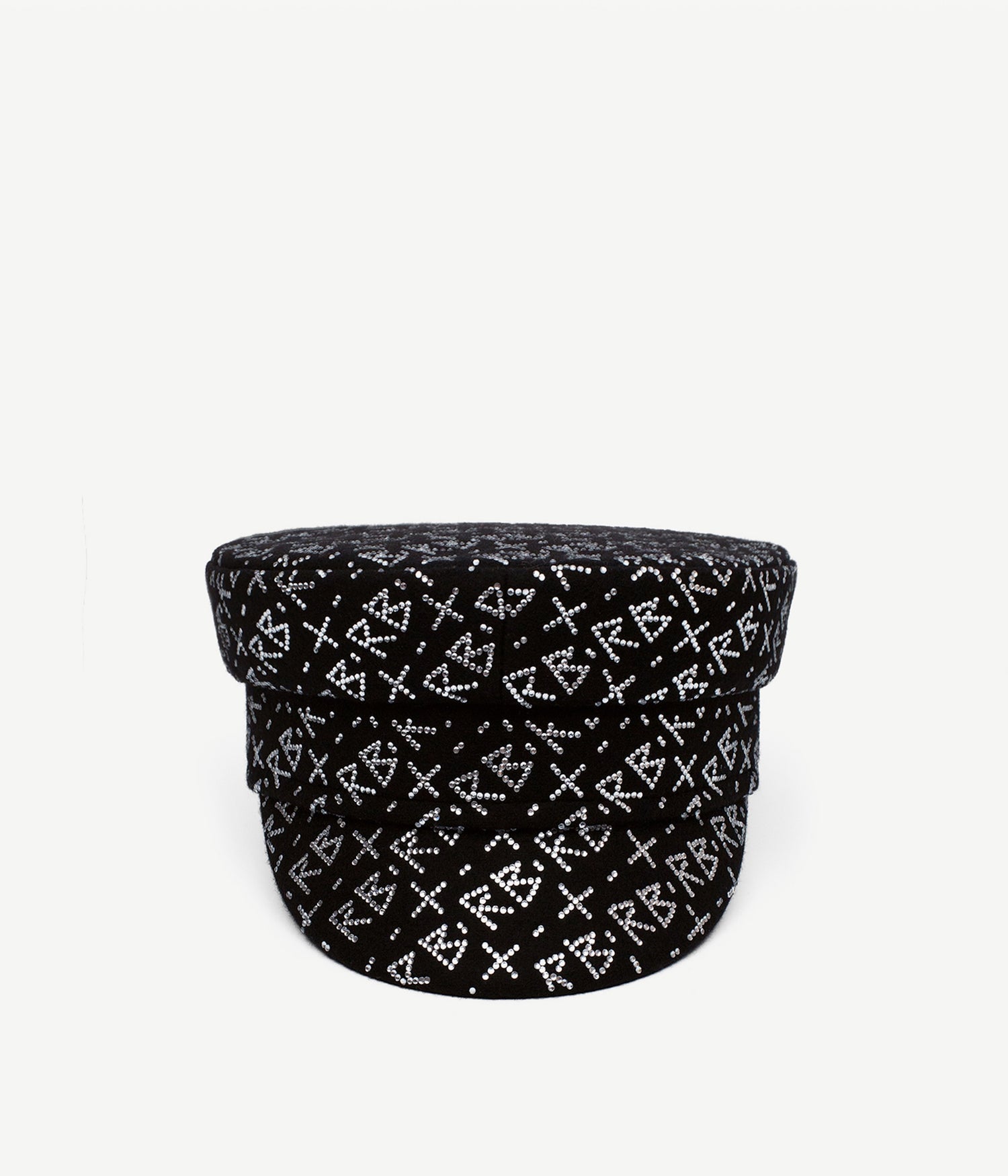 Photo, , Crystal-embellished Baker Boy Cap