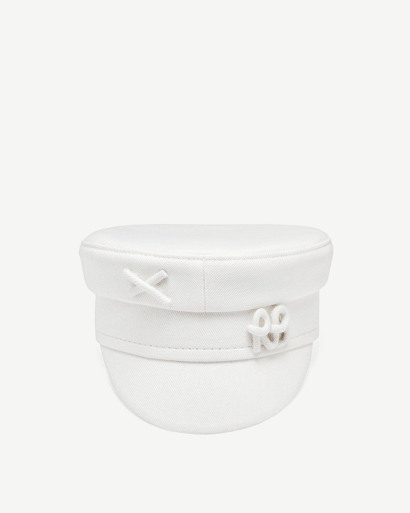 Ruslan Baginskiy RB サテン ベイカーボーイハット 白 帽子 Baker Boy Caps | Ruslan Baginskiy Hats & Accessories
