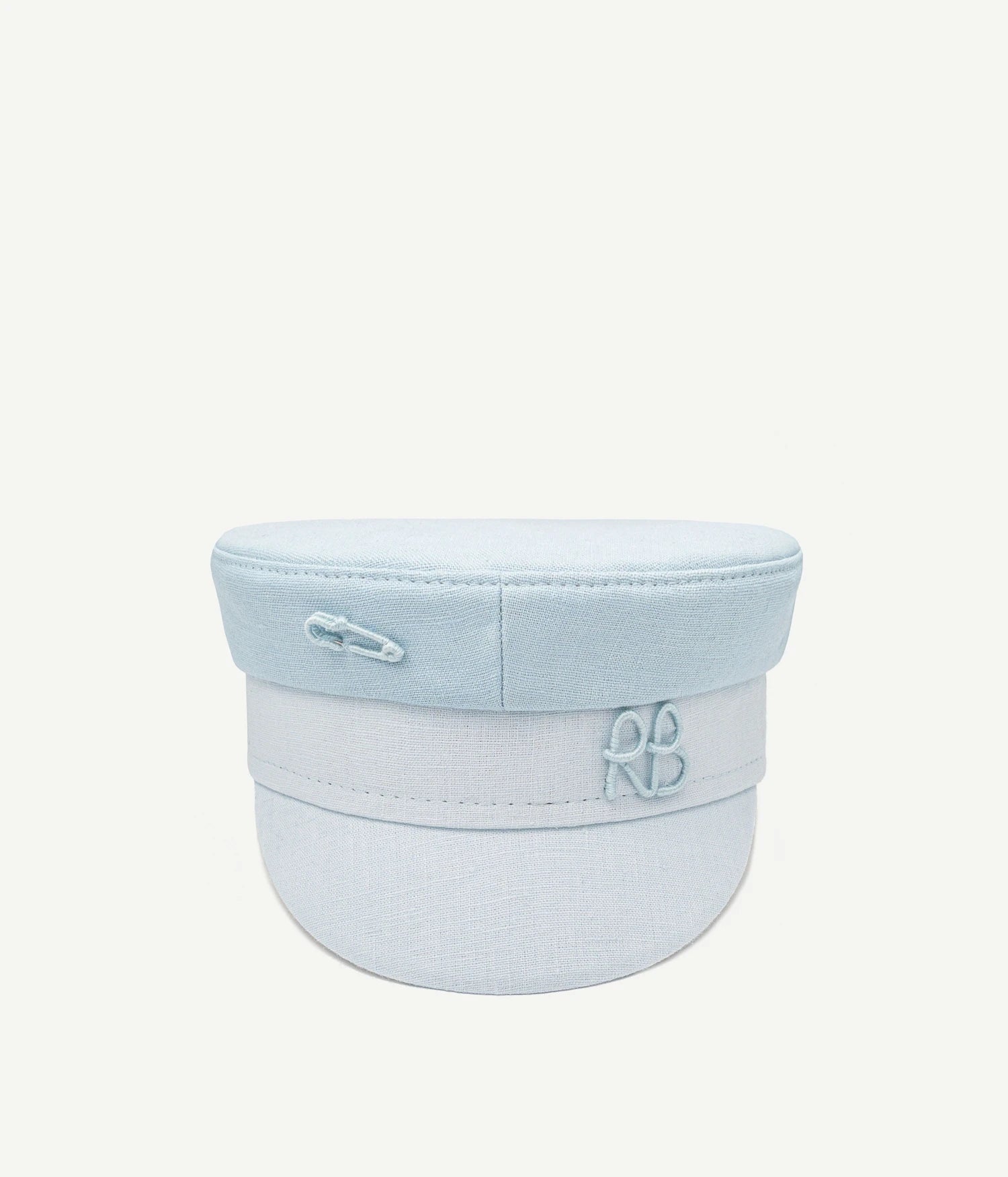 Safety-pin "Summer Sky" Baker Boy Cap