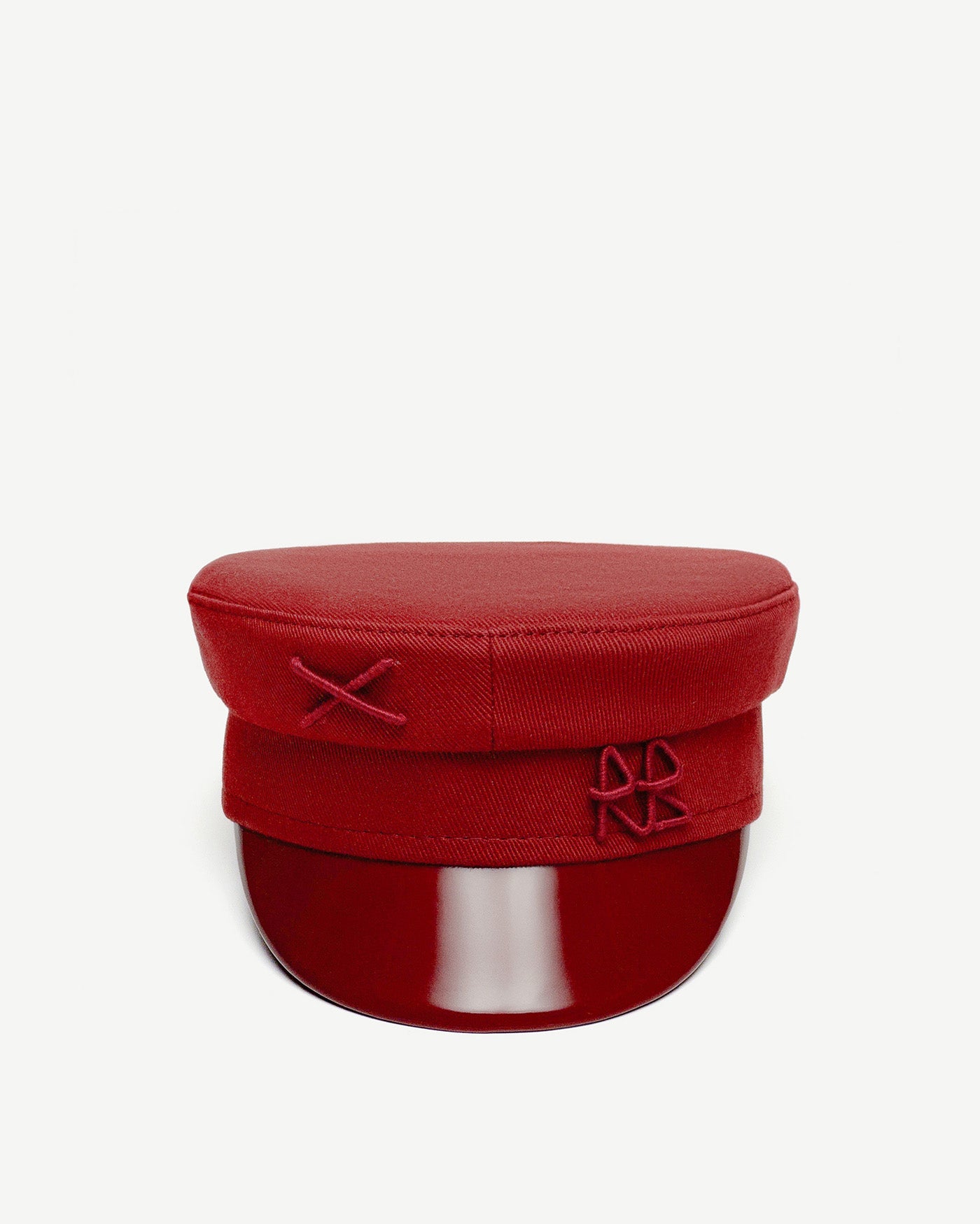 Logo-embellished Baker Boy Cap