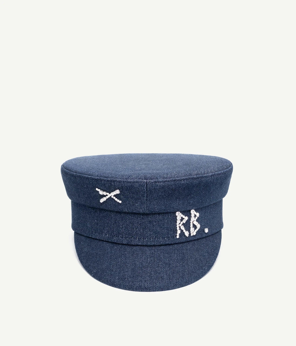 帽子 RUSLAN BAGINSKIY BAKED BOY CAP KPC077-C-JNS-DMD_1228.webp?v=