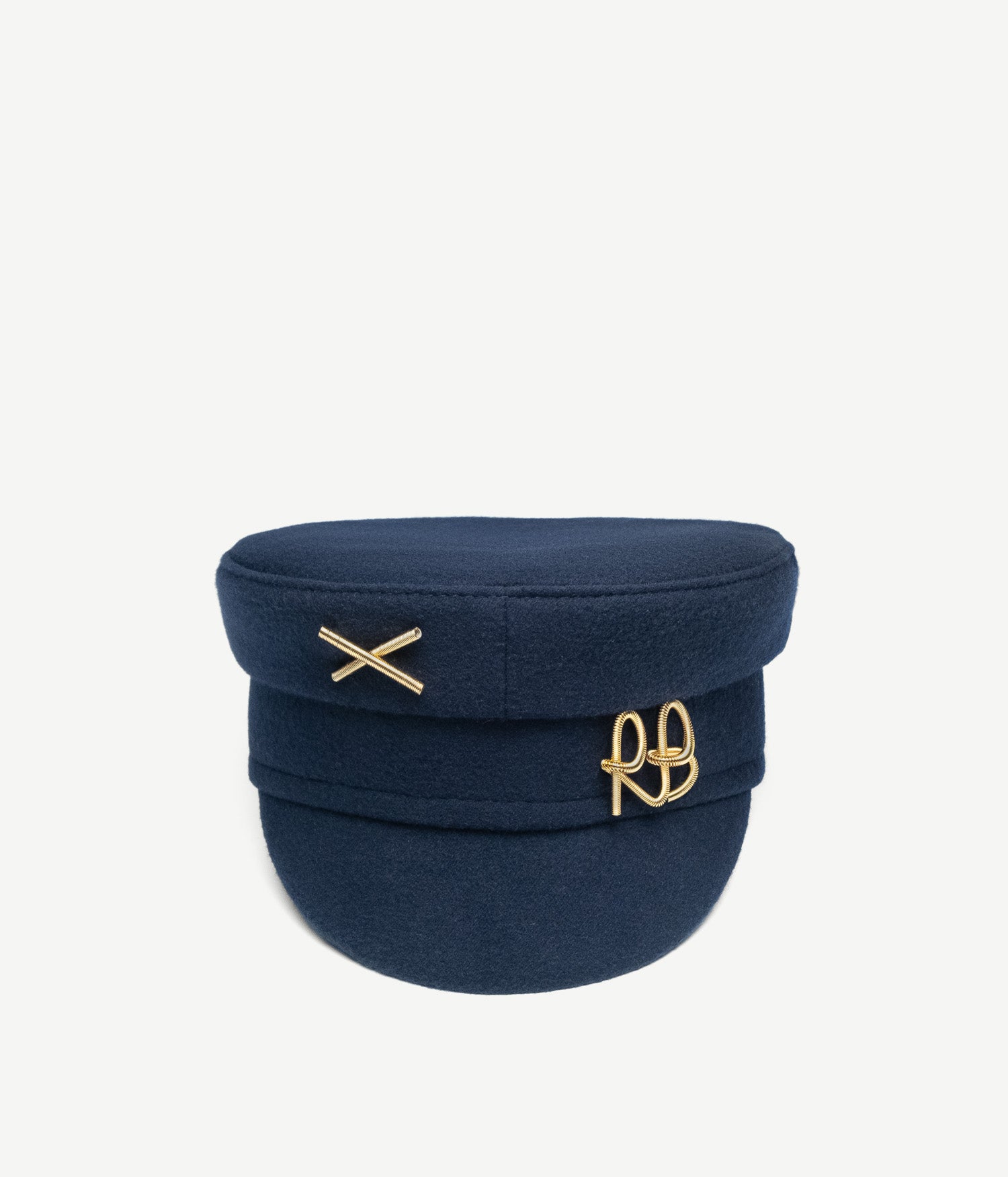 Baker Boy Cap, Logo-embellished Baker Boy Cap