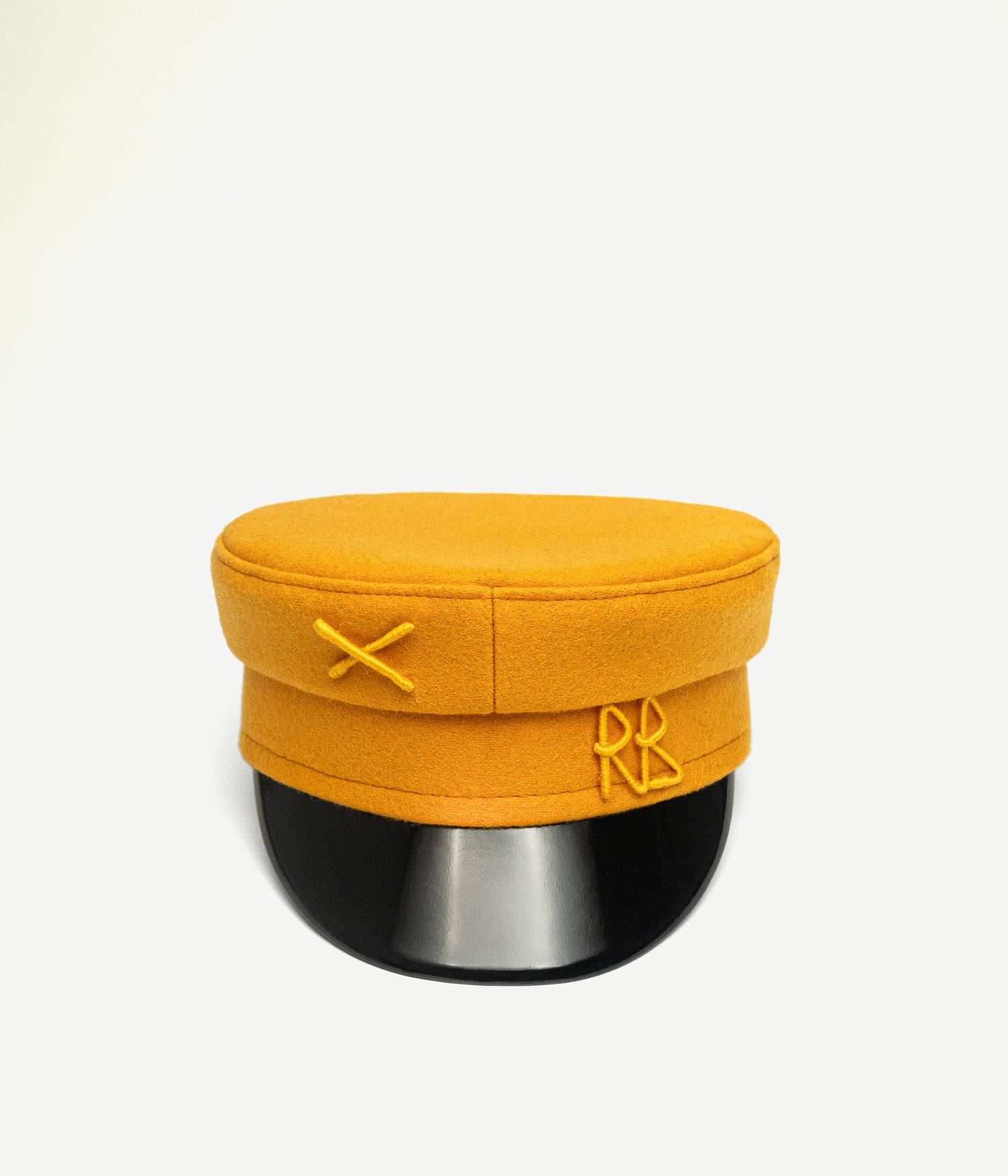 Logo-embellished Baker Boy Cap