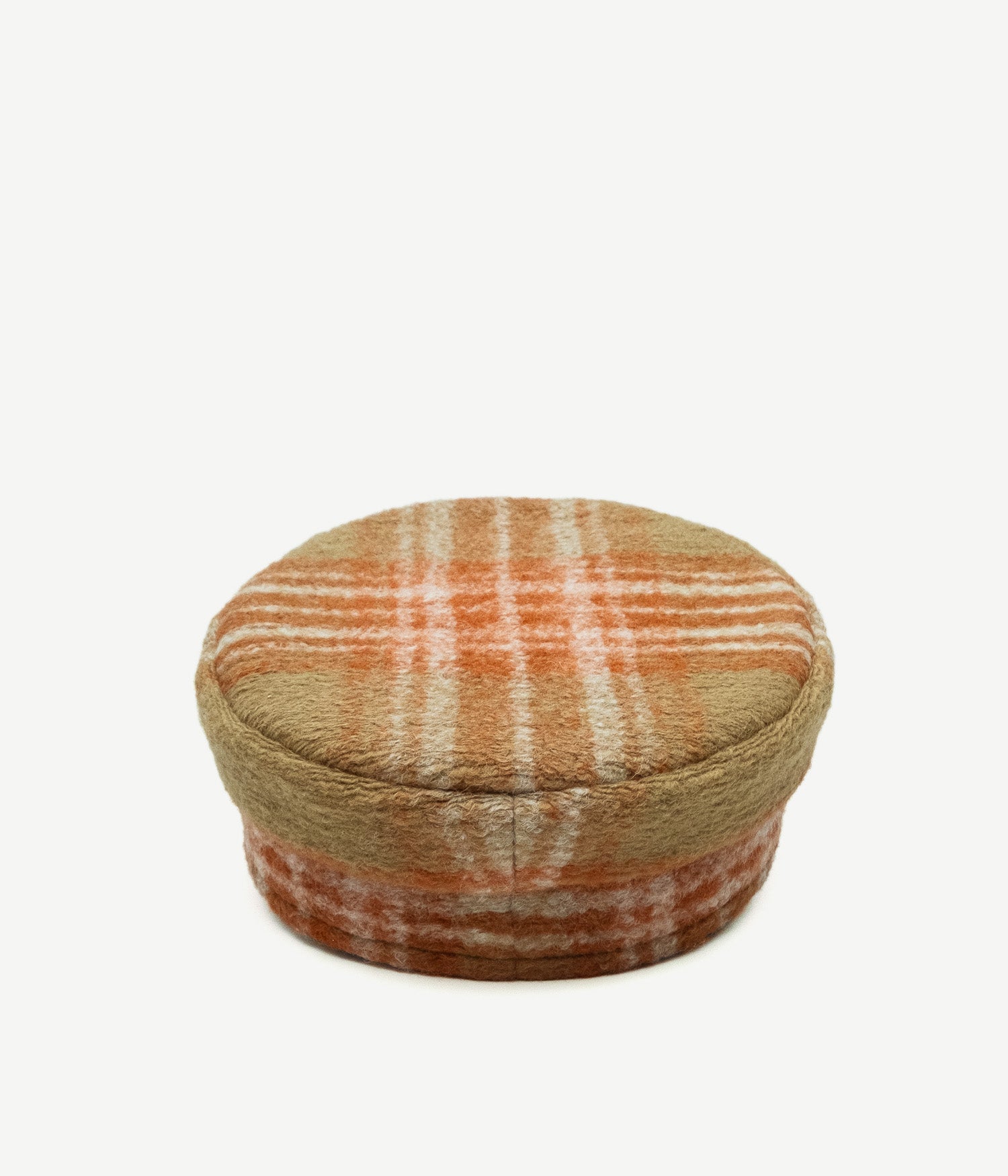 Checked Baker Boy Cap