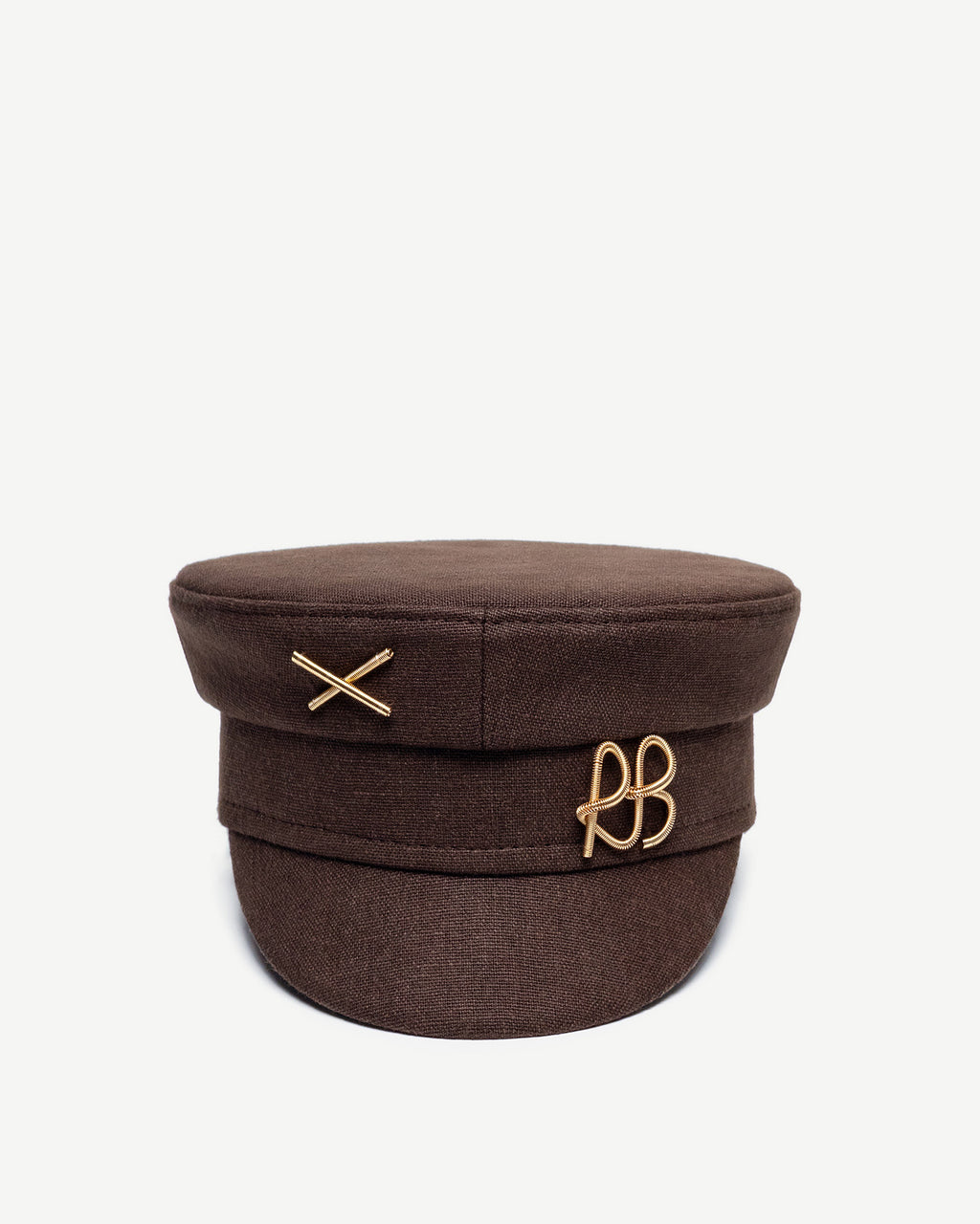Logo-embellished Baker Boy Cap • Ruslan Baginskiy Hats  display picture 3