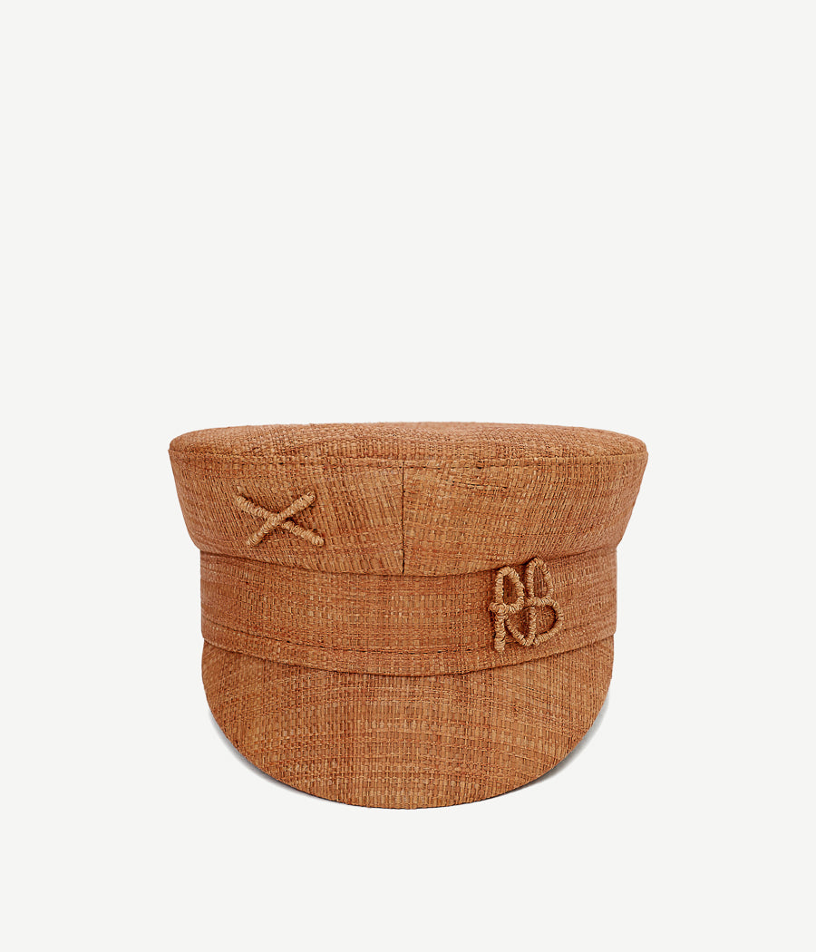 Products, Monogram-embellished Baker Boy Cap KPC09-STR-SRB-XXS Ruslan Baginskiy