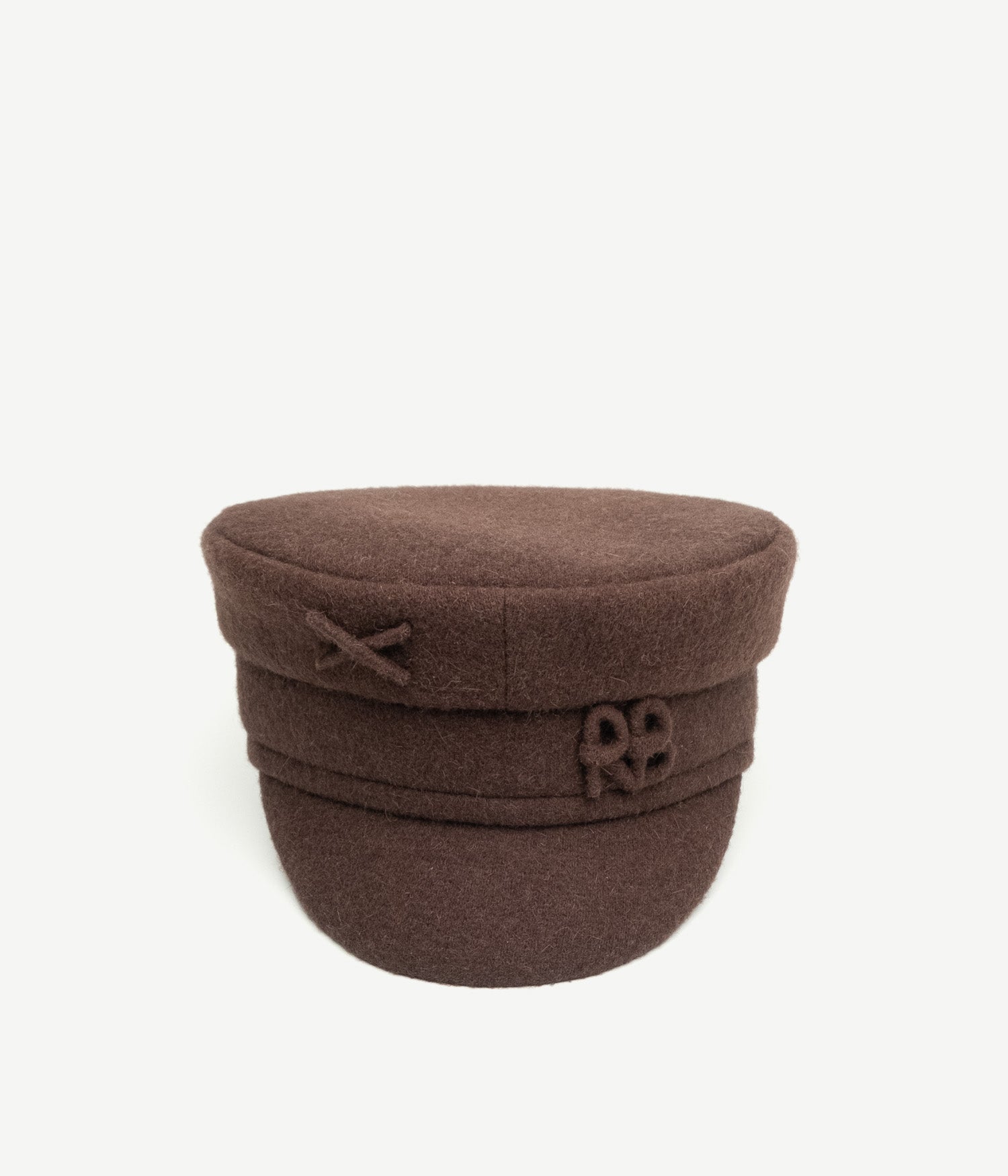 44_30, Logo-embellished Baker Boy Cap. 