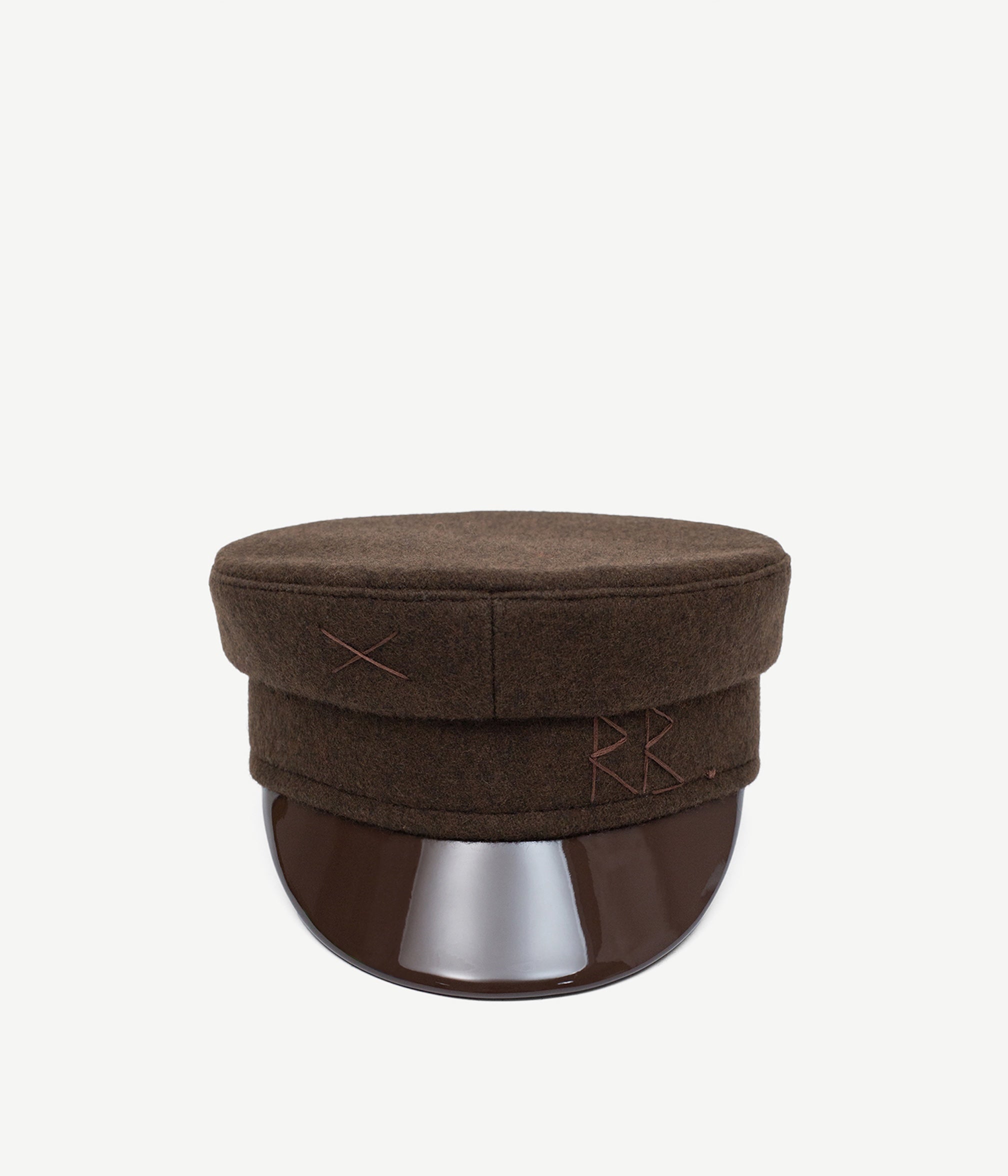 Logo-embellished Baker Boy Cap • Ruslan Baginskiy Hats