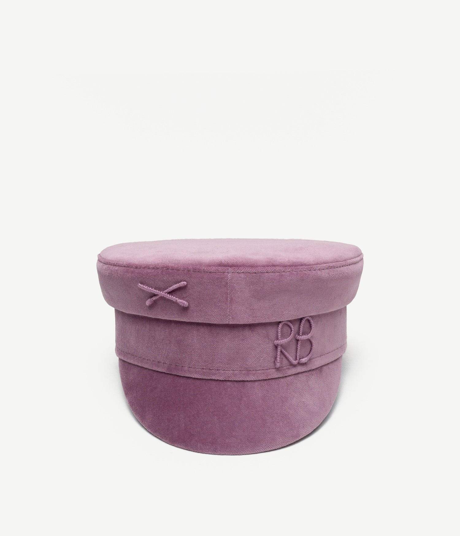44_10, Logo Embellished Baker Boy Cap Hat