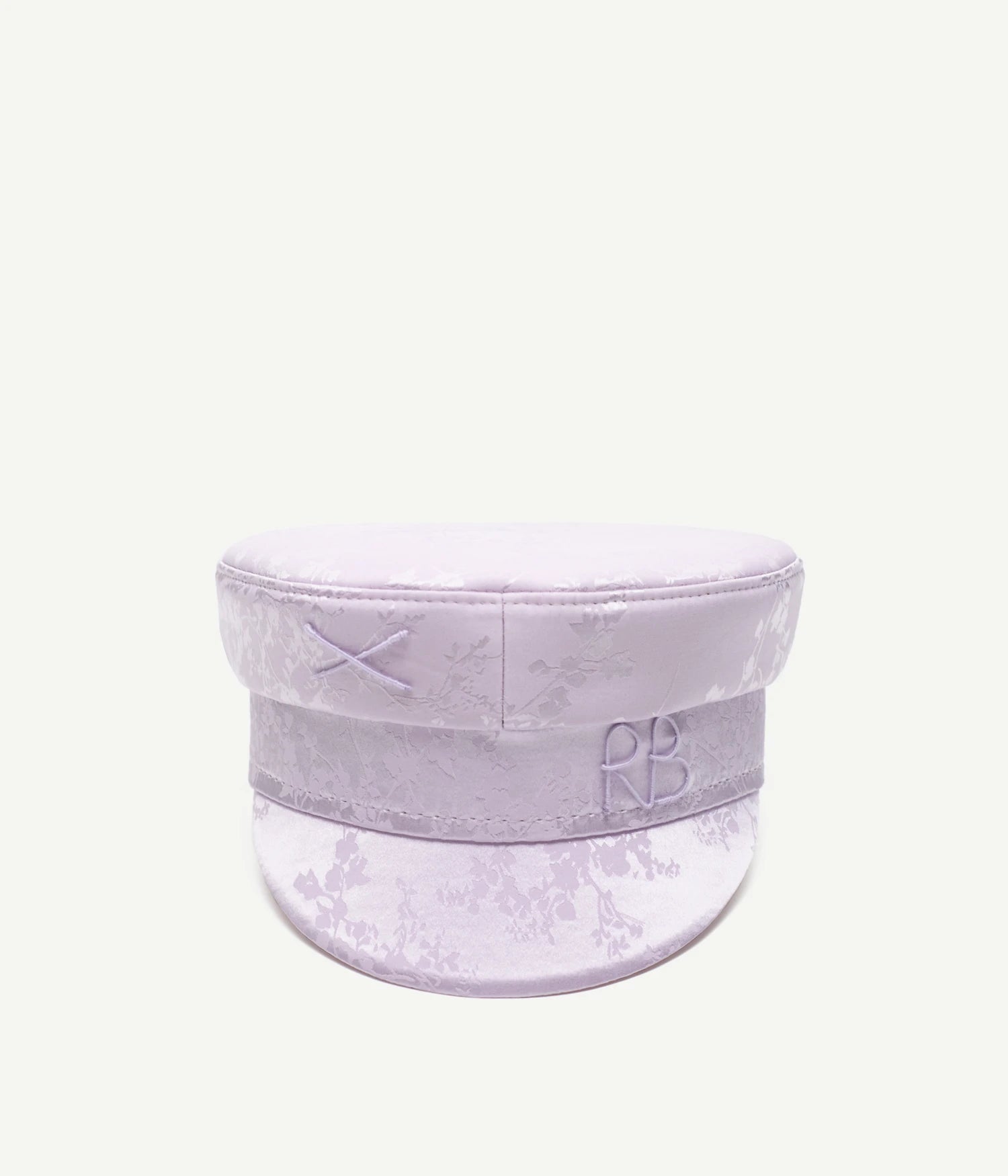 Floral Print Baker Boy Cap