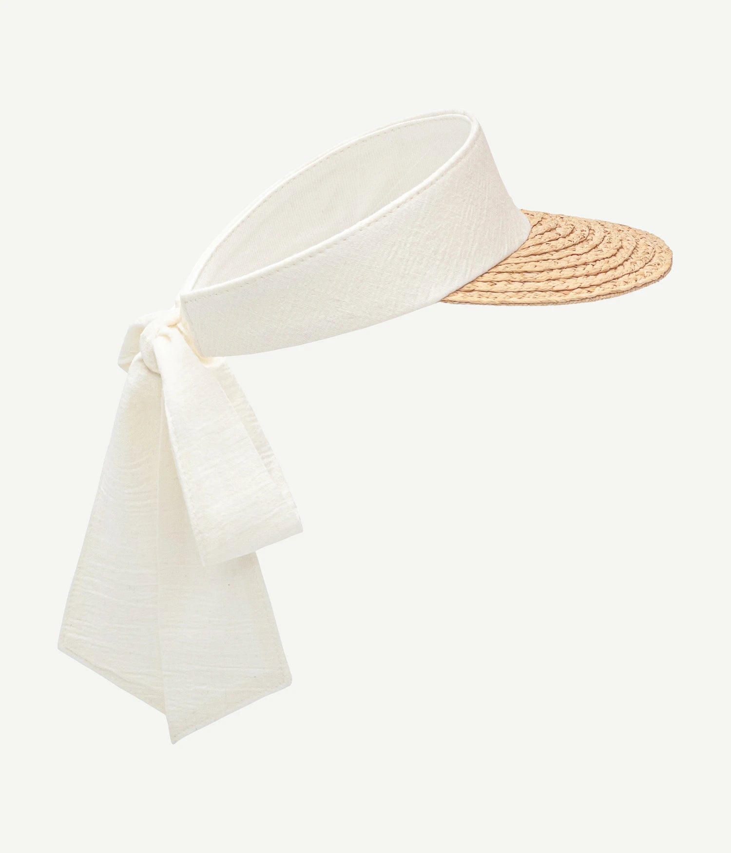 Hats, Straw Braid & Linen Visor