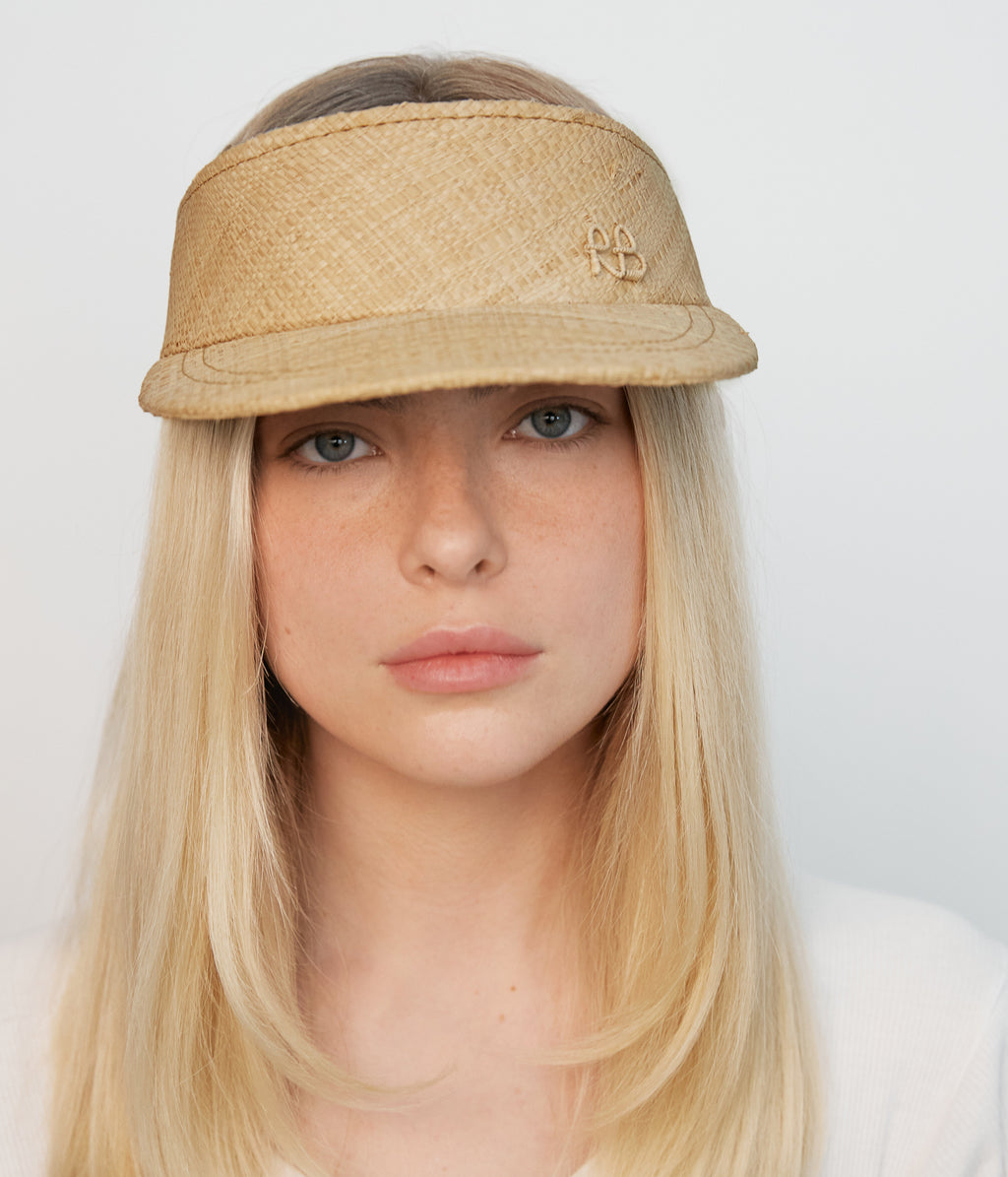 Masjid Hats Straw Visor Hat KZR036-STR-SRB_2.jpg?v=  main image 2