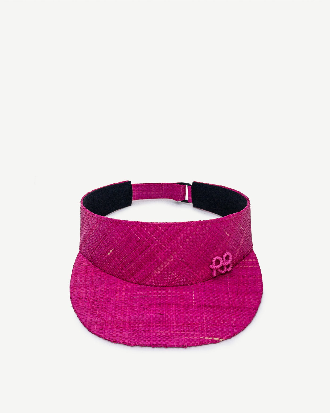 Photo, Капелюхи, Monogram-embellished Straw Visor