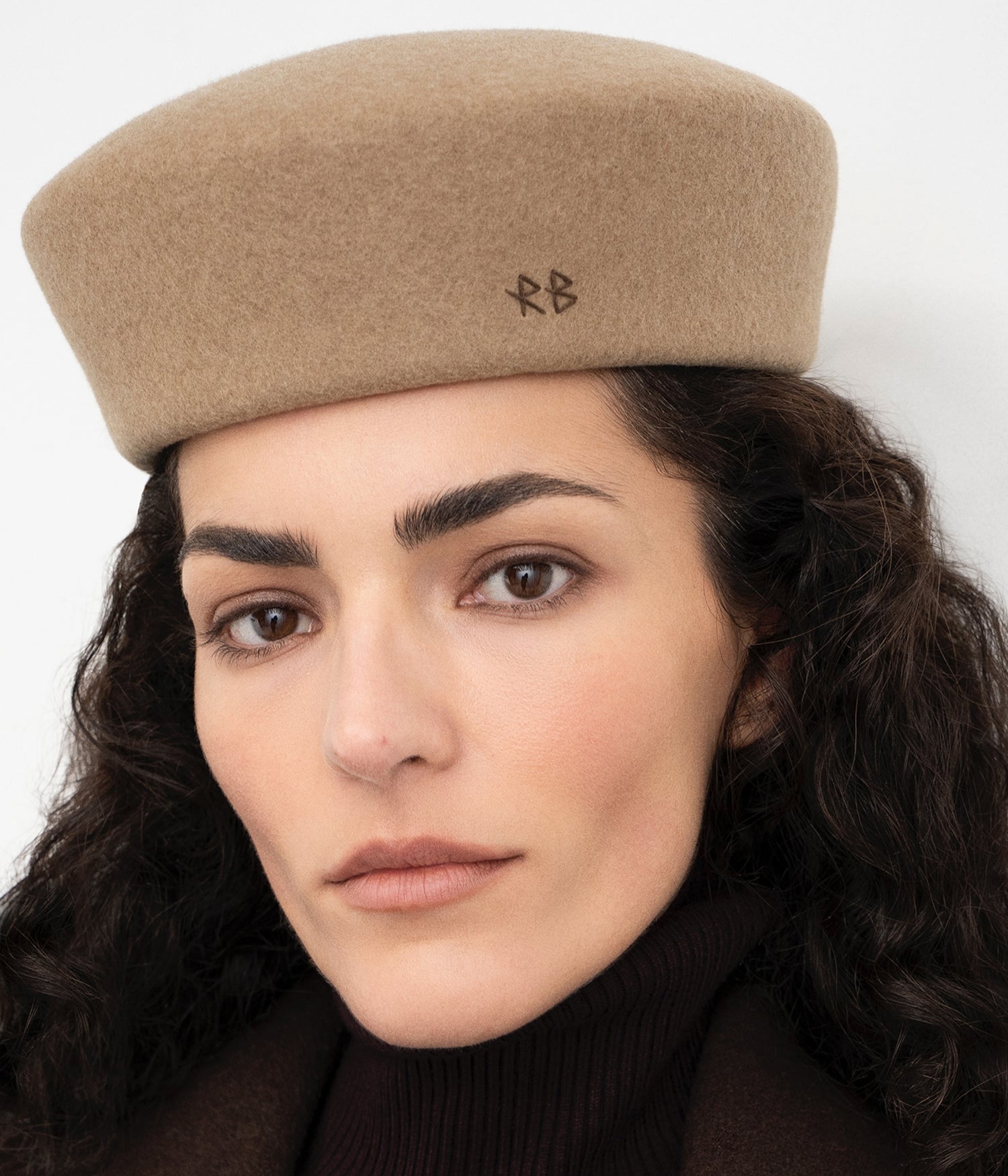 Photo, Beret / Sailor Hat, Wool Felt Pillbox Hat