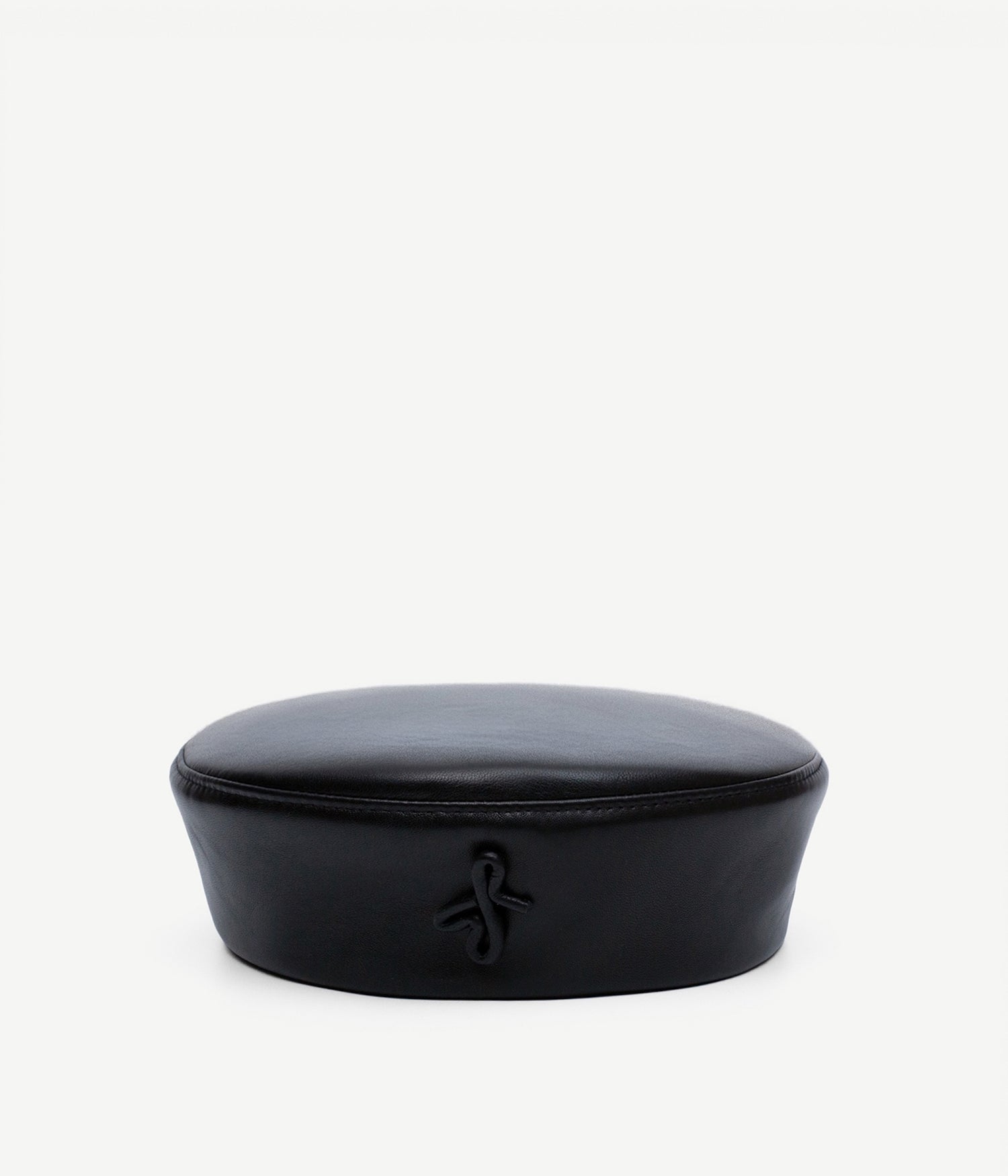 Photo, Beret / Sailor Hat, Leather Pillbox Hat