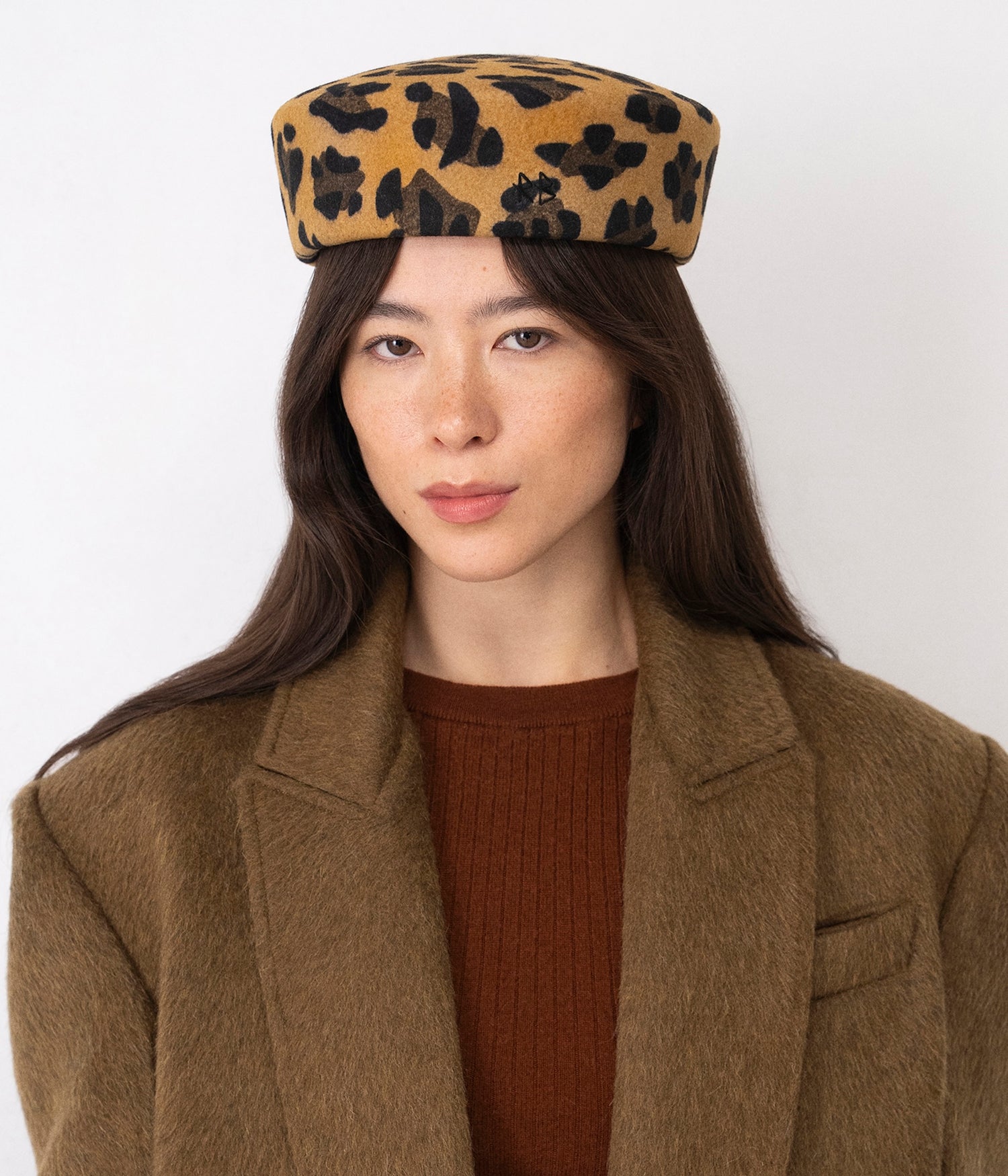 Photo, Beret / Sailor Hat, Wool Felt Pillbox Hat