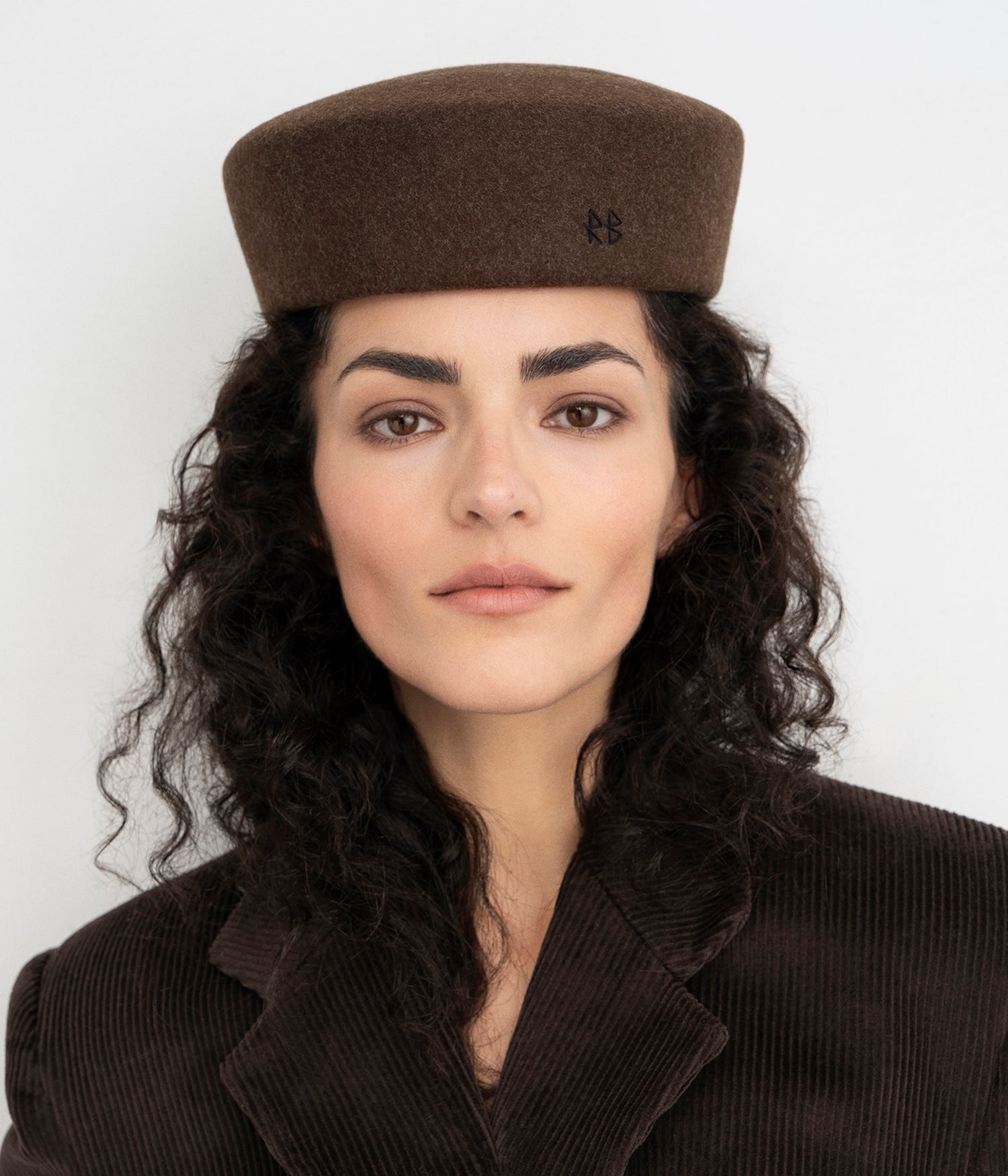 Photo, Beret / Sailor Hat, Wool Felt Pillbox Hat
