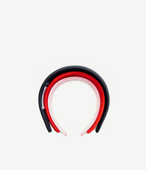 ruslan baginskiy Tri-colored Headband Set FW23-24 OB033/034/039-P-3U-OS