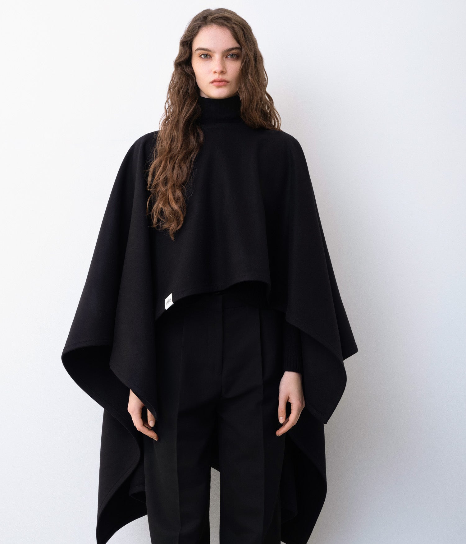 Wool Poncho Scarf