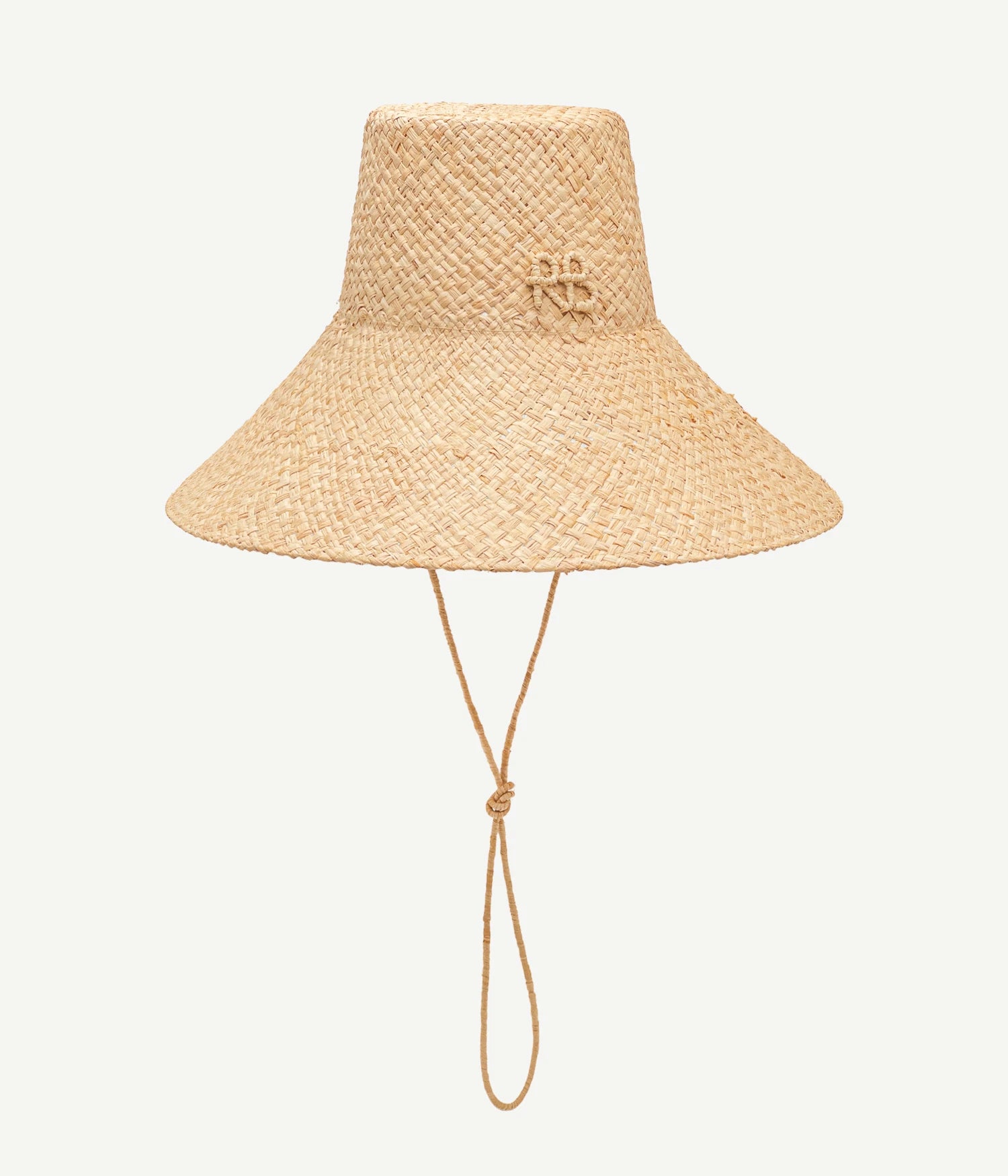 44_LS, Monogram-embellished Wide Brim Hat