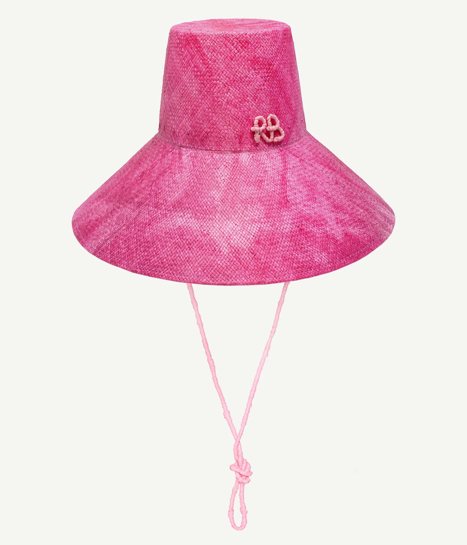 44_10, Hand-Dyed Wide-Brimmed Hat