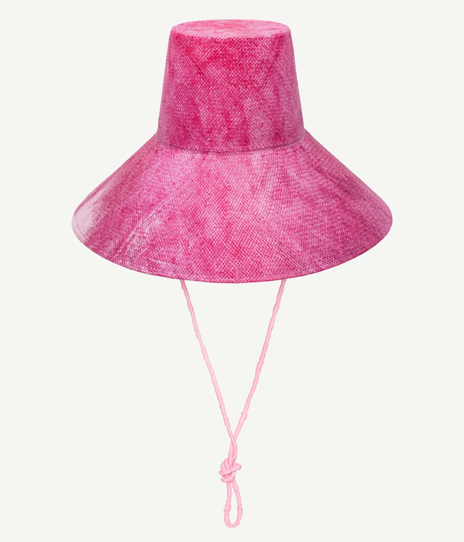 44_10, Hand-Dyed Wide-Brimmed Hat