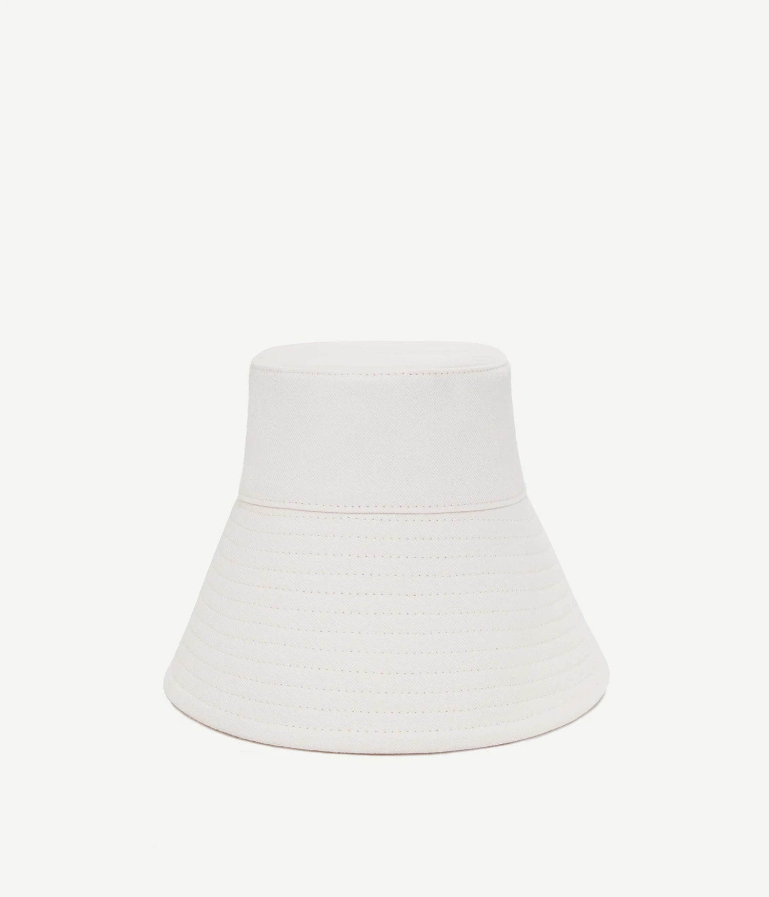 44_10, Monogram-Embelished Wide Brim Bucket Hat