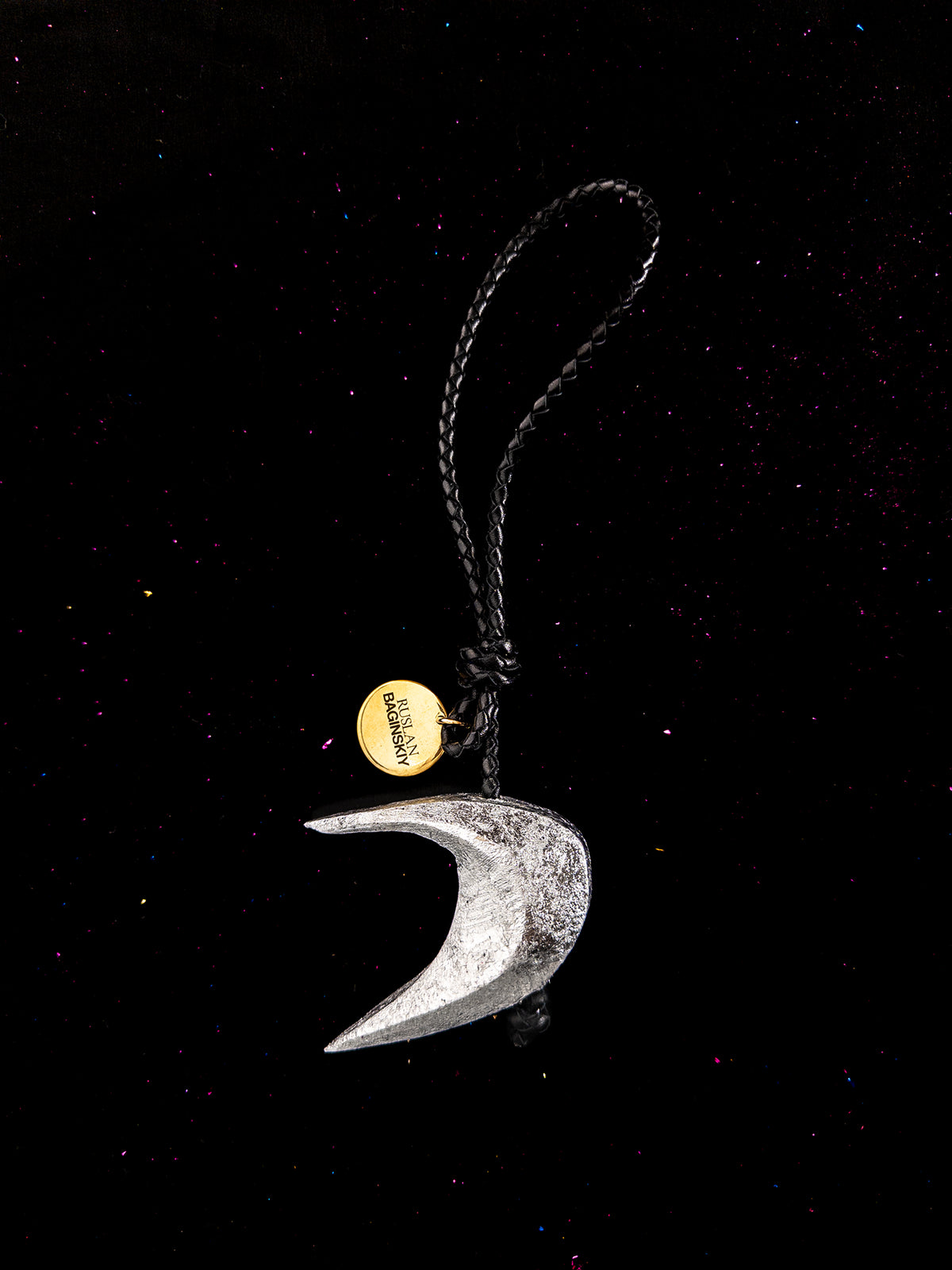 Photo, RB Bags, Bag Charm: Silver Crescent