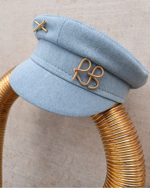 Grey Wool Baker Boy Cap • Ruslan Baginskiy Hats & Accessories