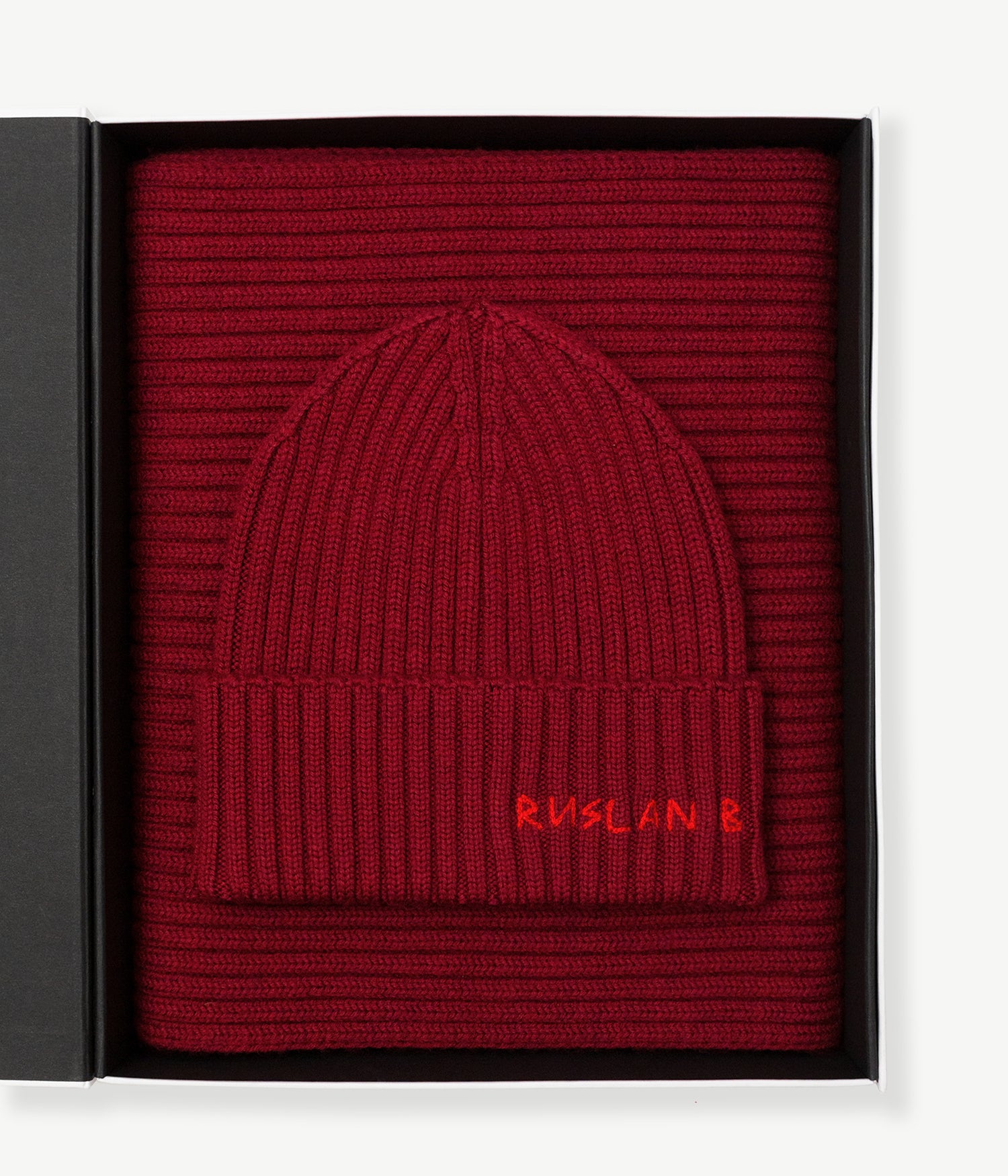 Gift Set: Scarf + Beanie (with Gift Box)