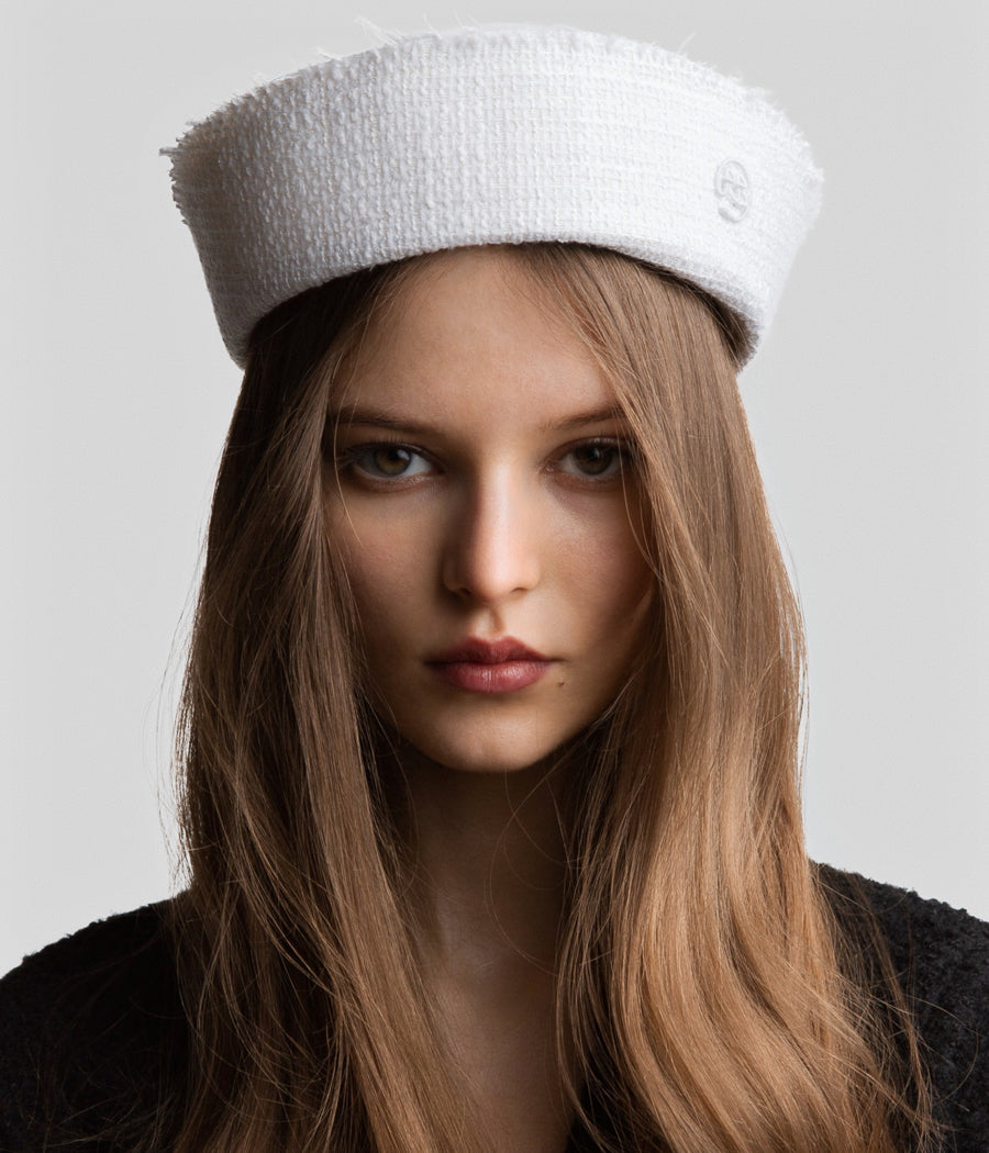 Photo, Берет / Sailor Hat, Tweed Sailor Hat