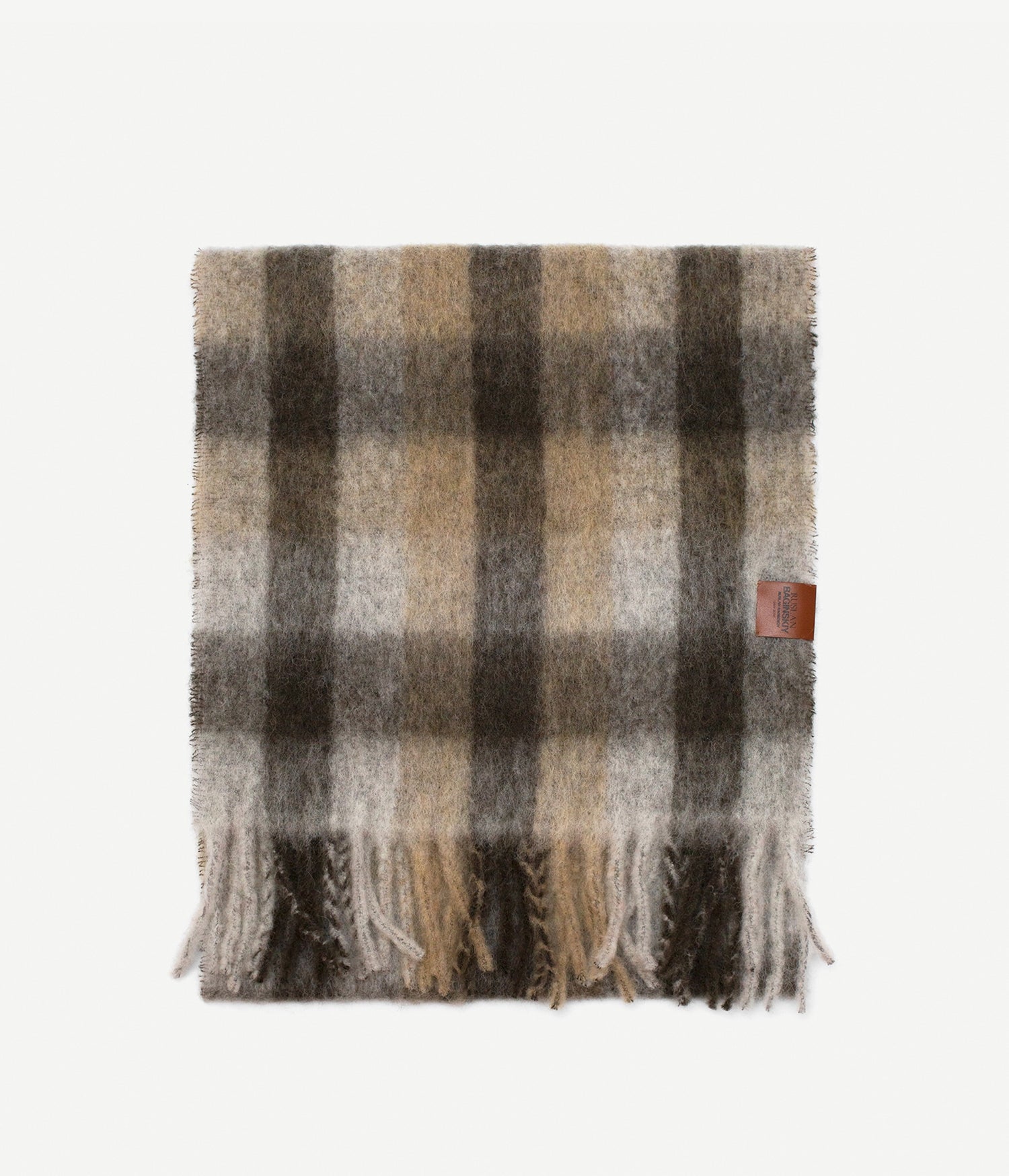 Photo, Scarf, Check Print Scarf