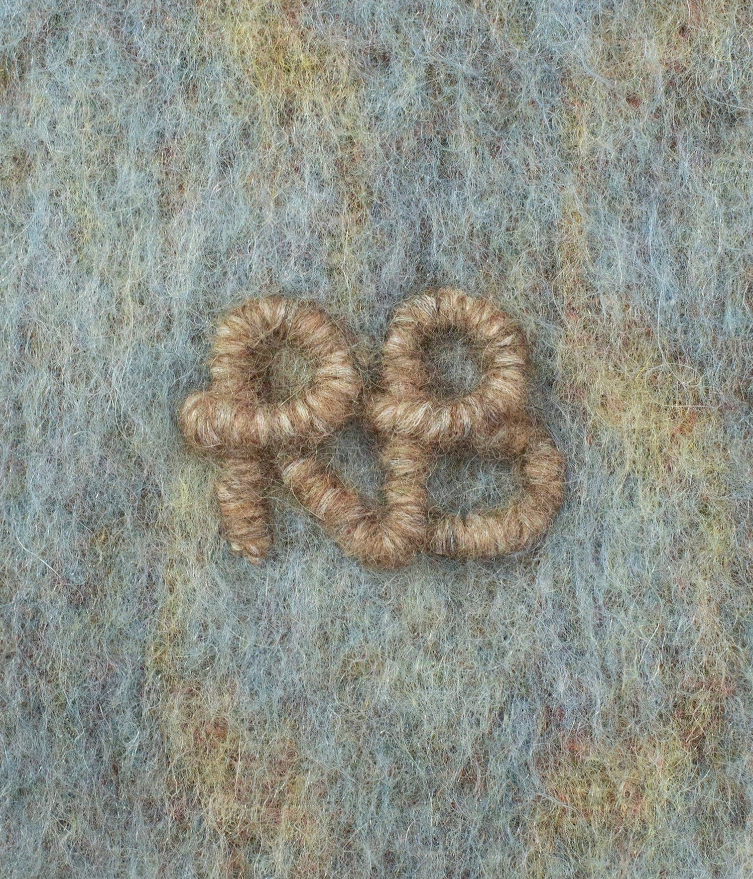 Photo, Scarf, RB-Logo fringed alpaca-blend scarf Max