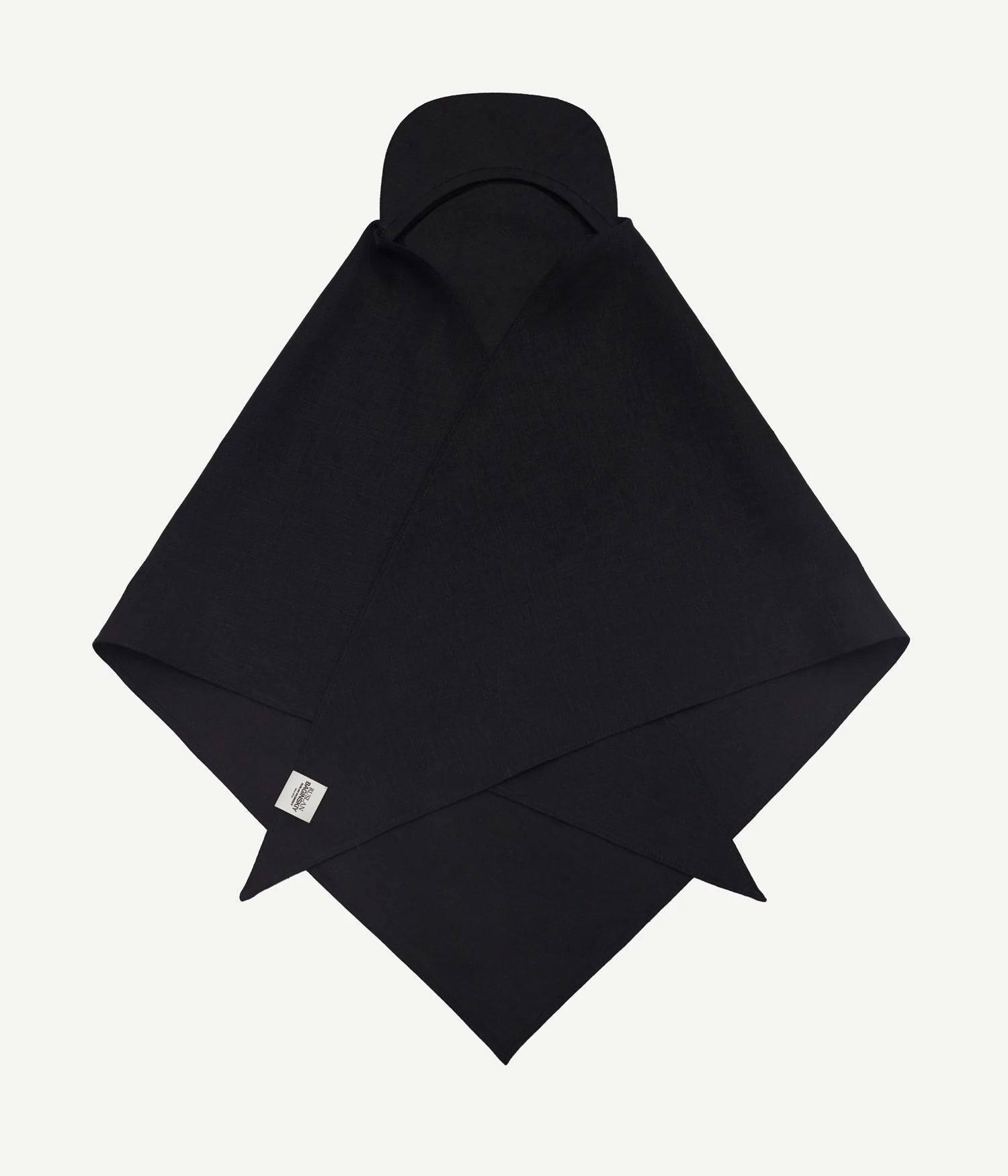 44_30, Logo-patch Linen Scarf Visor