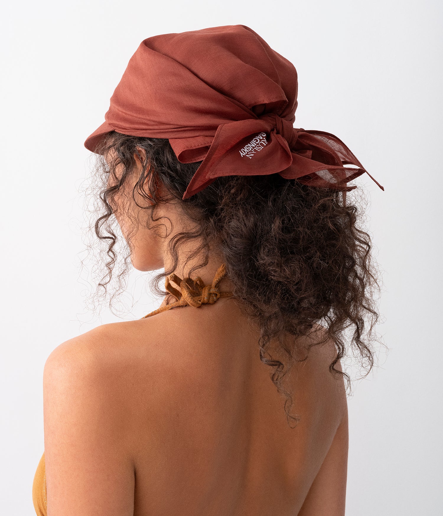 Nettle Scarf Visor • Ruslan Baginskiy Hats & Accessories
